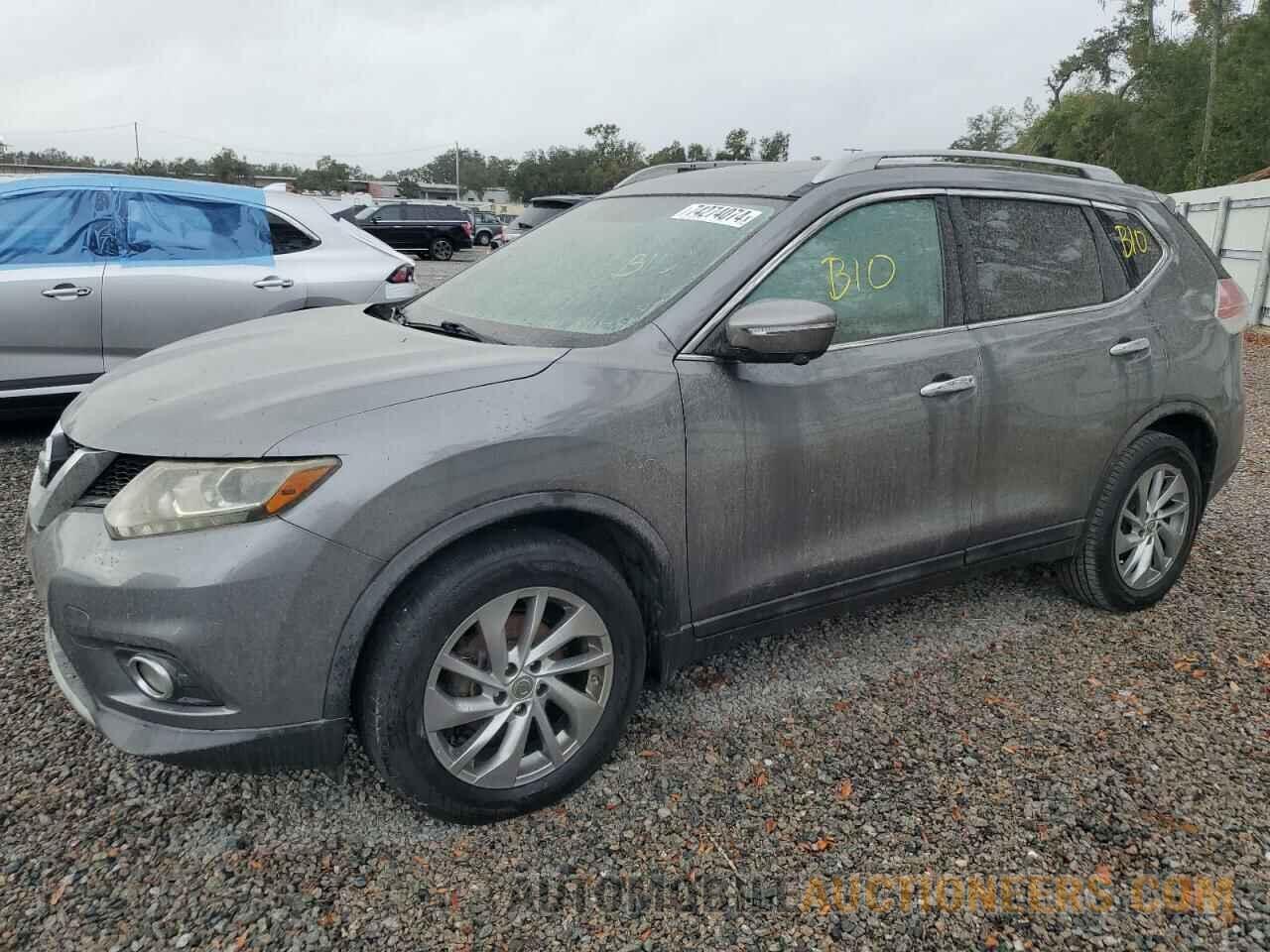 5N1AT2MV7FC917257 NISSAN ROGUE 2015