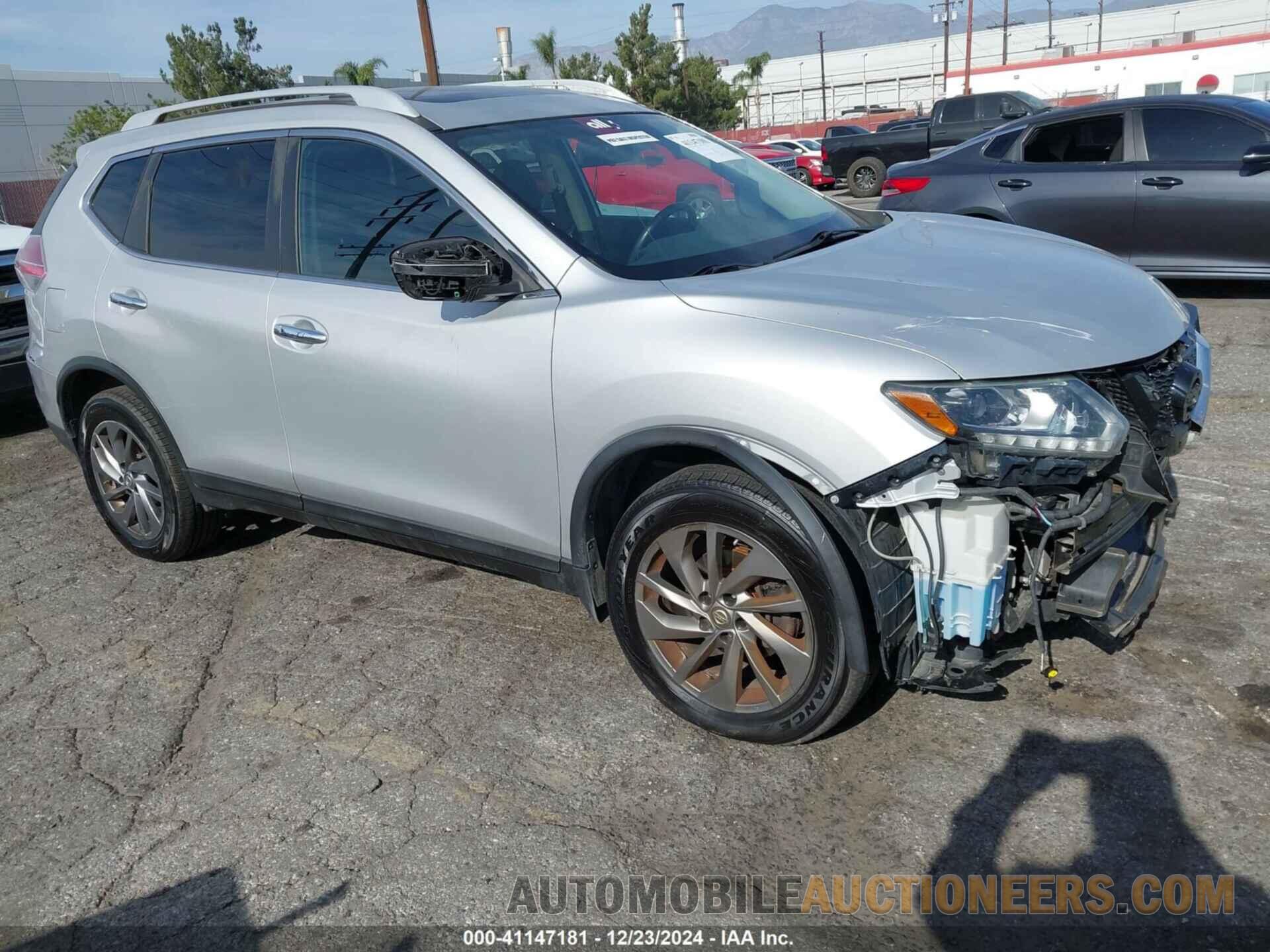 5N1AT2MV7GC753221 NISSAN ROGUE 2016