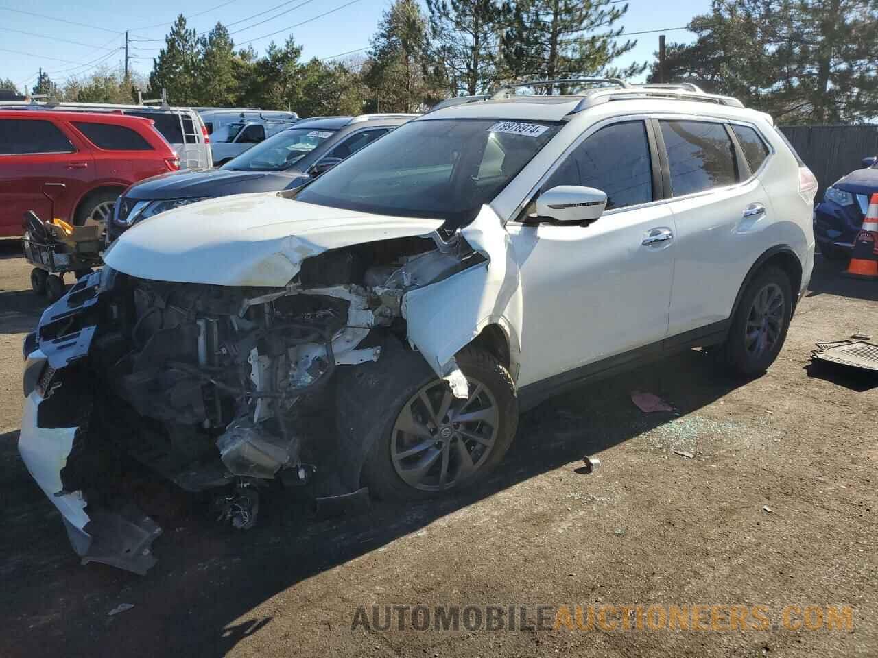 5N1AT2MV7GC789247 NISSAN ROGUE 2016