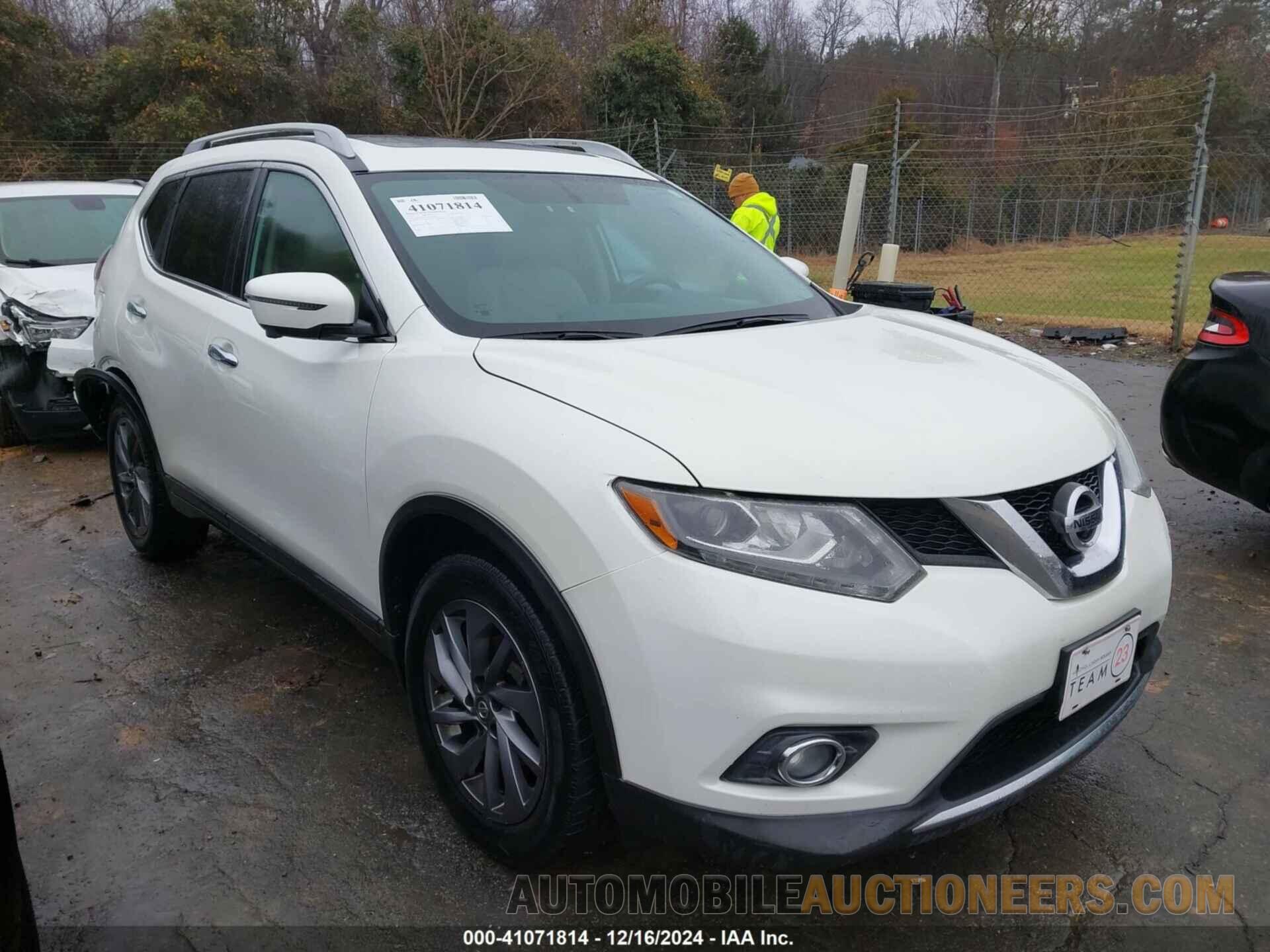 5N1AT2MV7GC832632 NISSAN ROGUE 2016