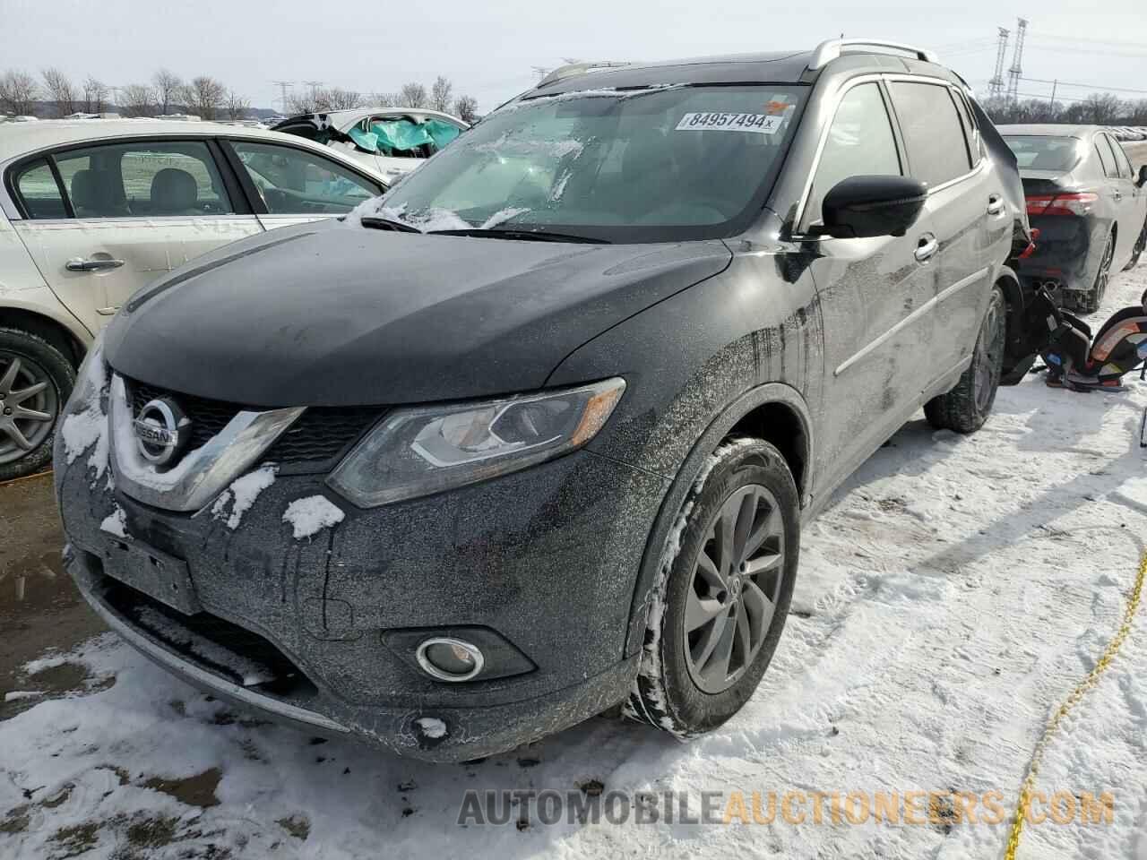 5N1AT2MV7GC884357 NISSAN ROGUE 2016