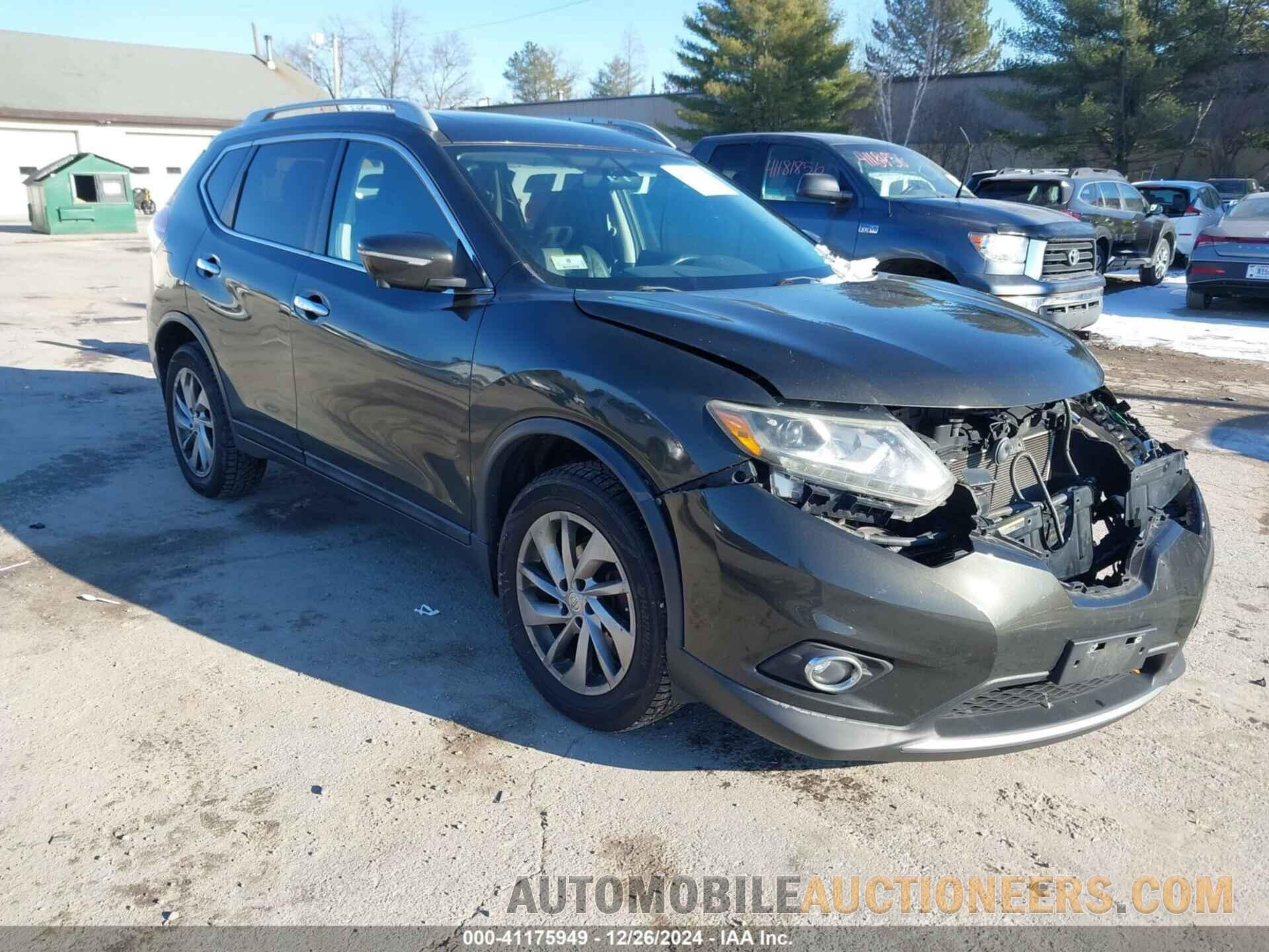 5N1AT2MV8EC815559 NISSAN ROGUE 2014