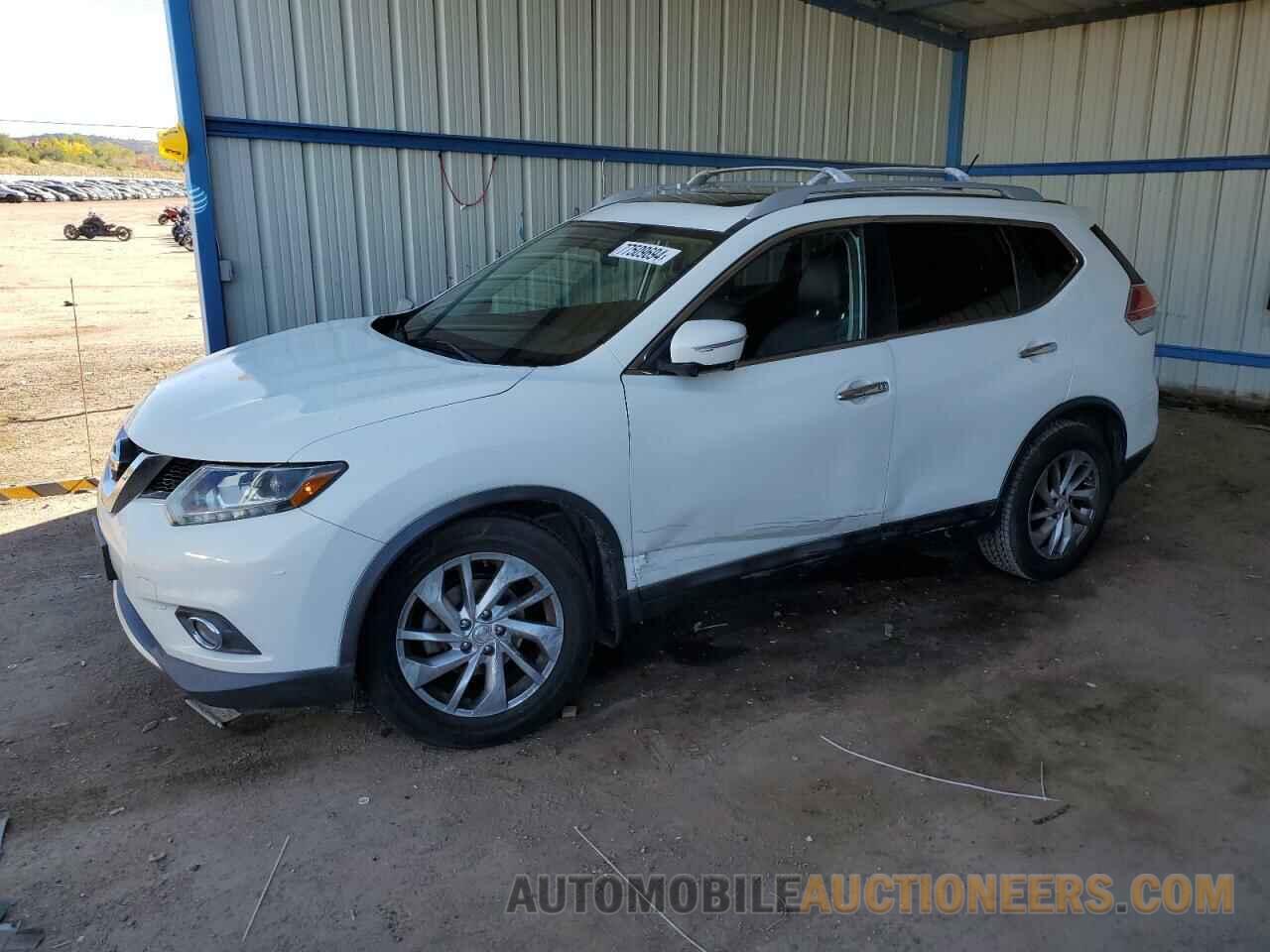 5N1AT2MV8EC857164 NISSAN ROGUE 2014