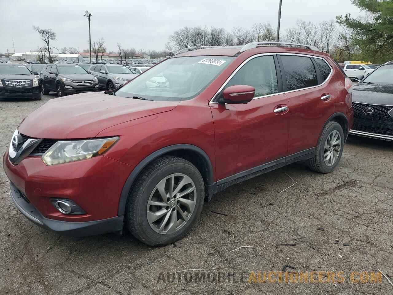 5N1AT2MV8FC780460 NISSAN ROGUE 2015