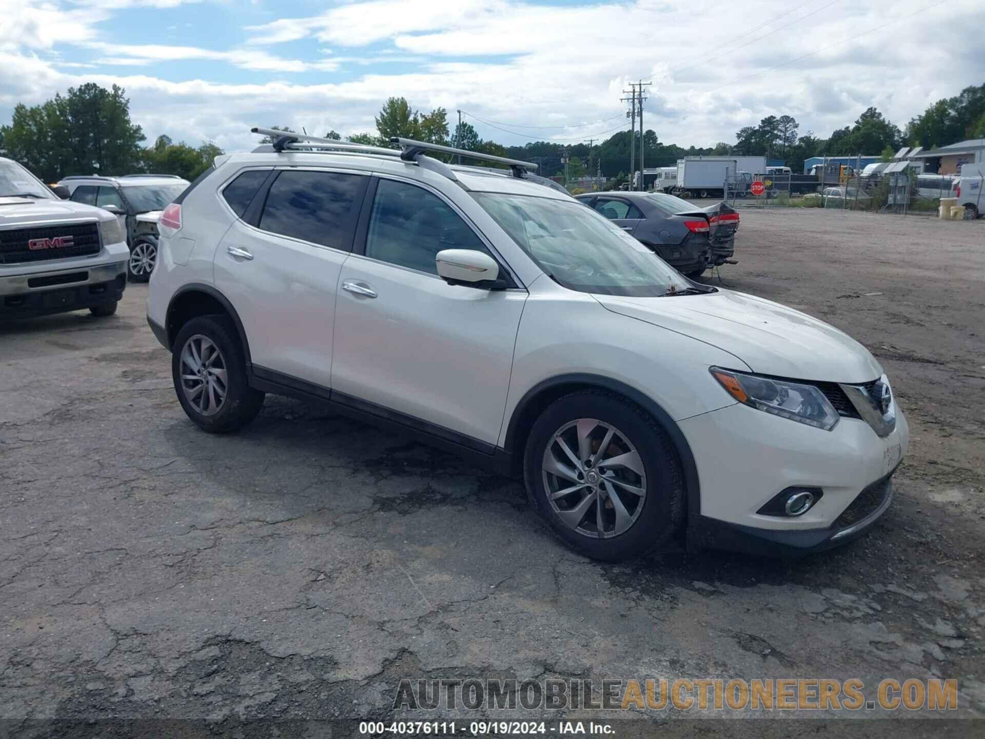 5N1AT2MV8FC818222 NISSAN ROGUE 2015