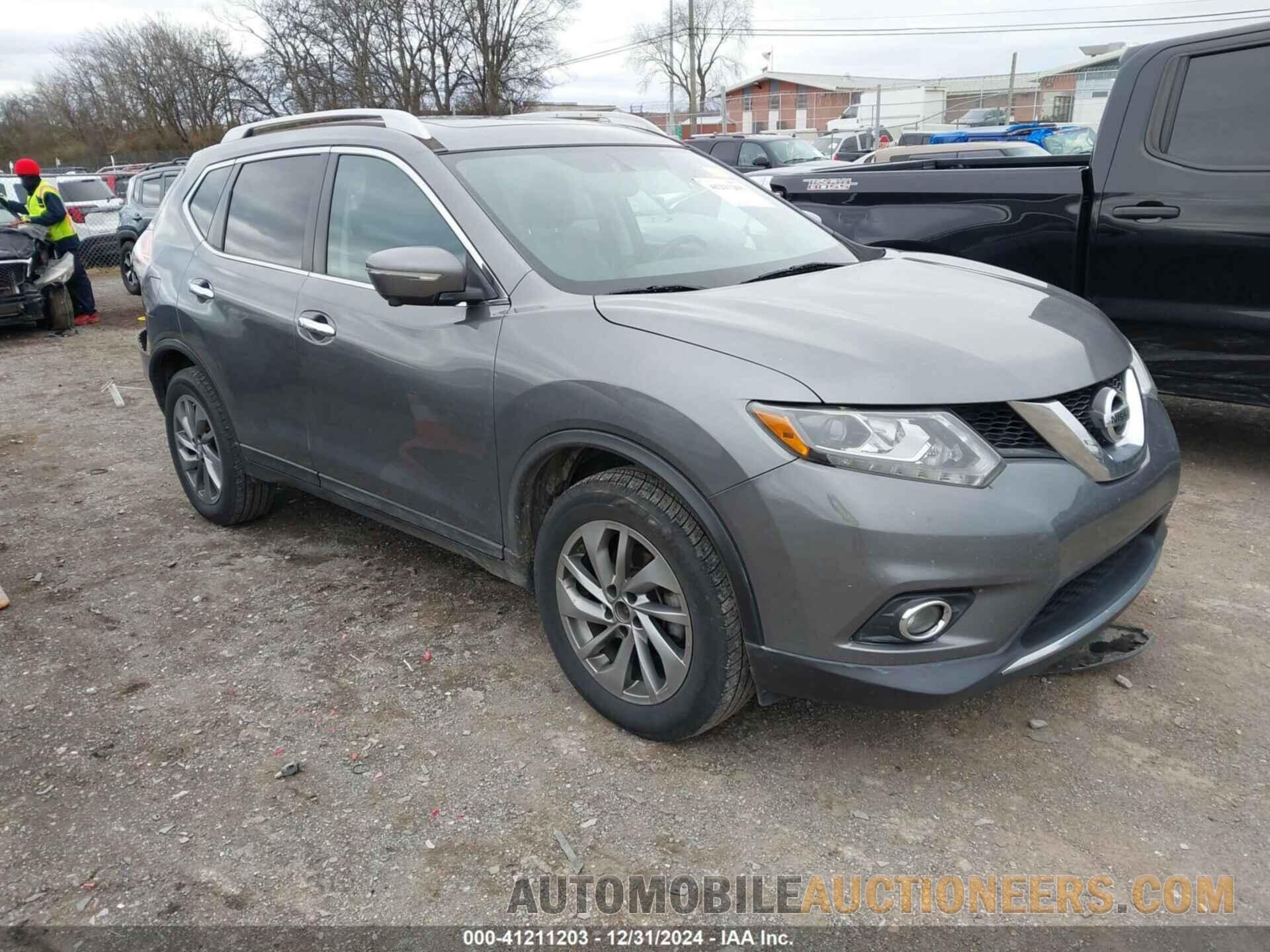 5N1AT2MV8FC822626 NISSAN ROGUE 2015