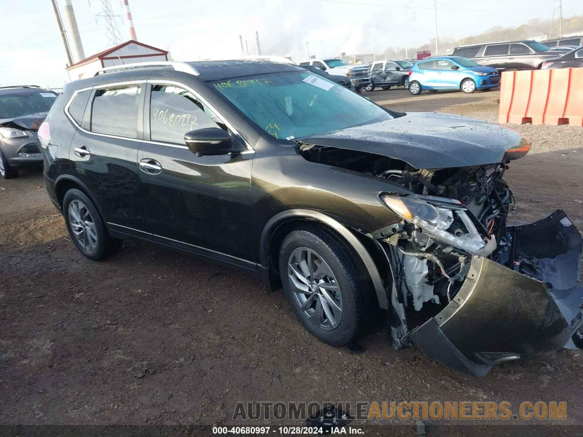 5N1AT2MV8FC823341 NISSAN ROGUE 2015