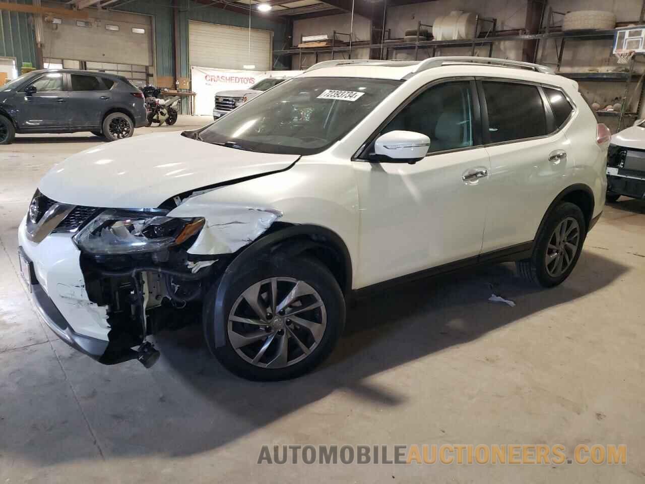 5N1AT2MV8FC853648 NISSAN ROGUE 2015