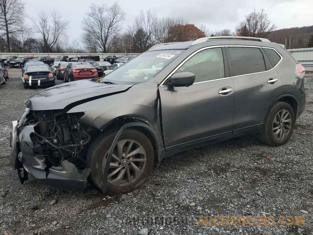 5N1AT2MV8GC738209 NISSAN ROGUE 2016