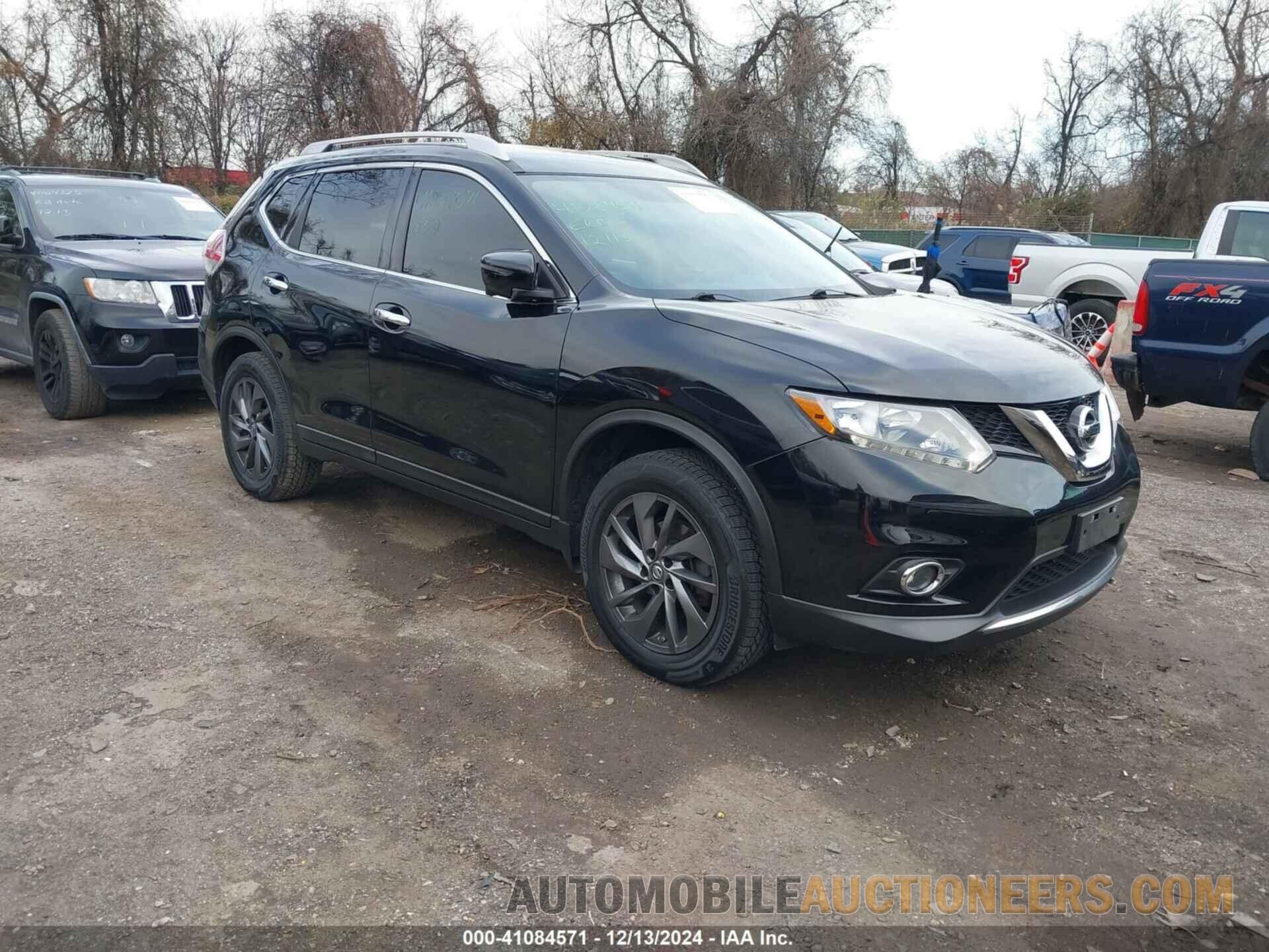 5N1AT2MV8GC759724 NISSAN ROGUE 2016