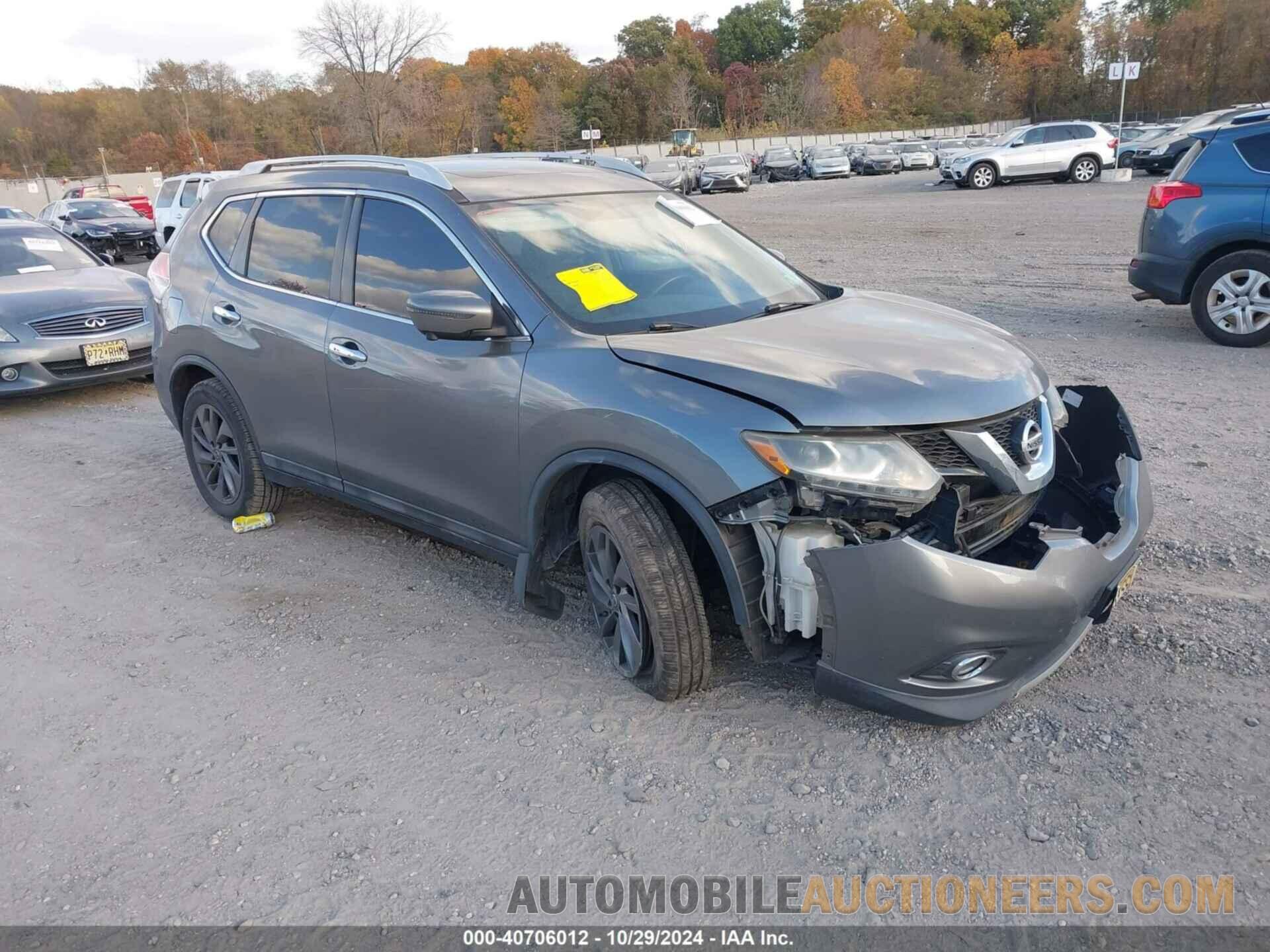 5N1AT2MV8GC759769 NISSAN ROGUE 2016