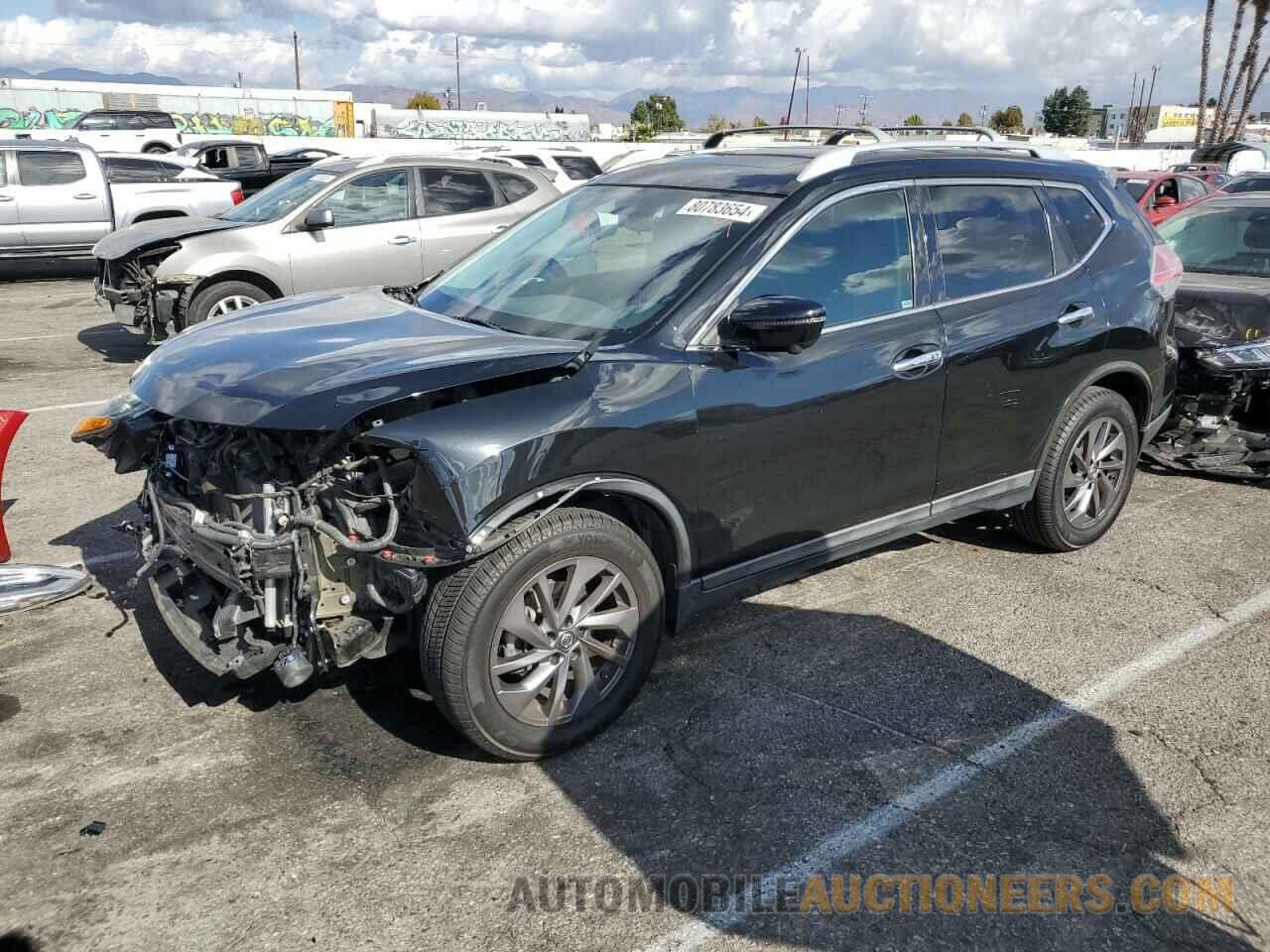 5N1AT2MV8GC773896 NISSAN ROGUE 2016