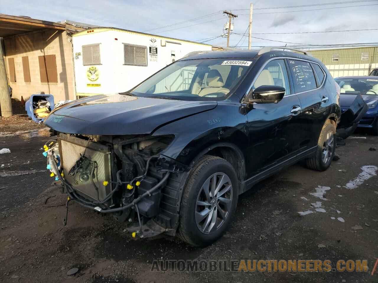 5N1AT2MV9EC792664 NISSAN ROGUE 2014