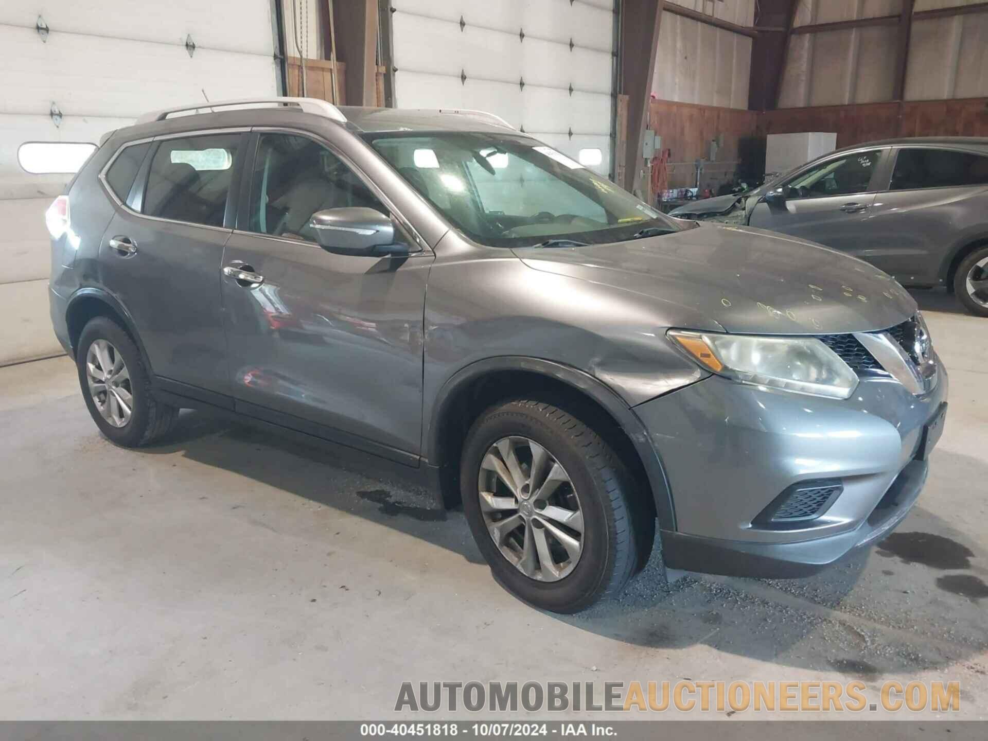 5N1AT2MV9EC802433 NISSAN ROGUE 2014