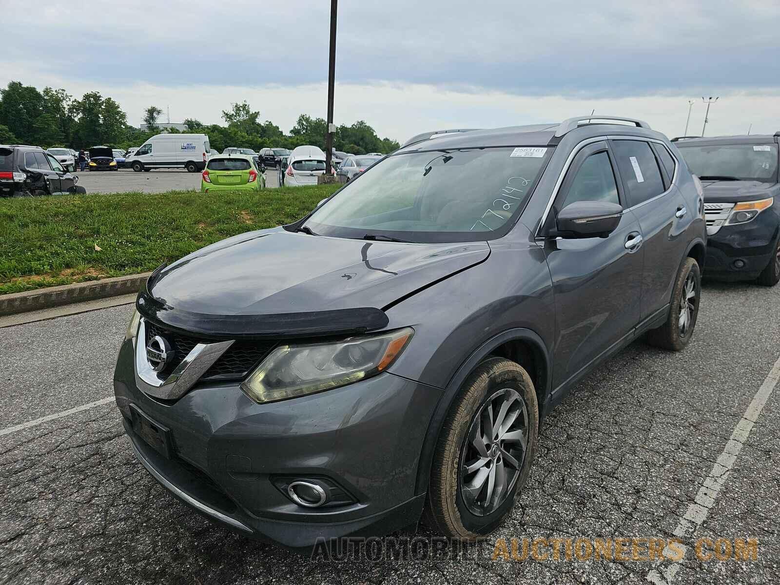 5N1AT2MV9FC772142 Nissan Rogue 2015