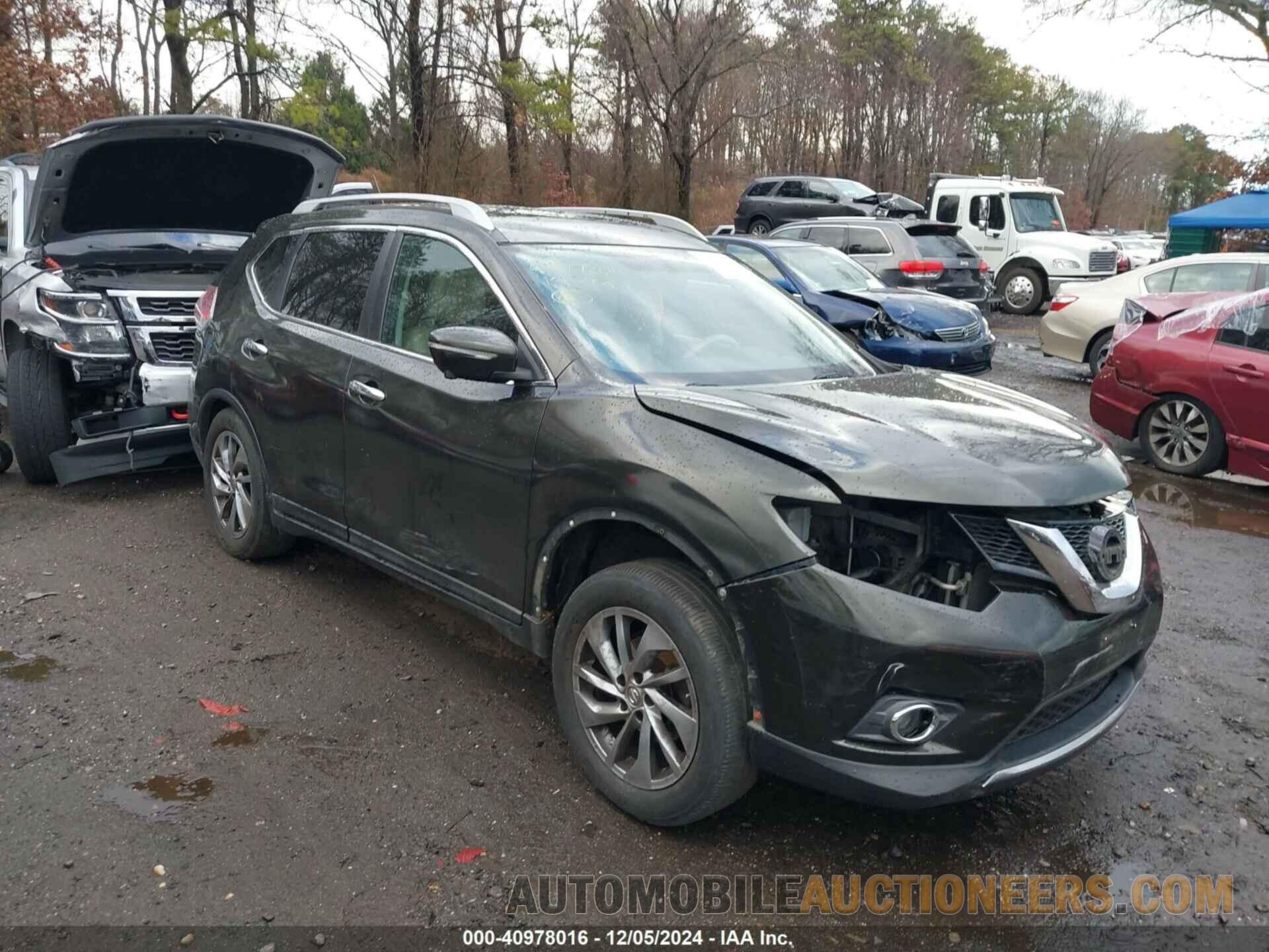 5N1AT2MV9FC823655 NISSAN ROGUE 2015