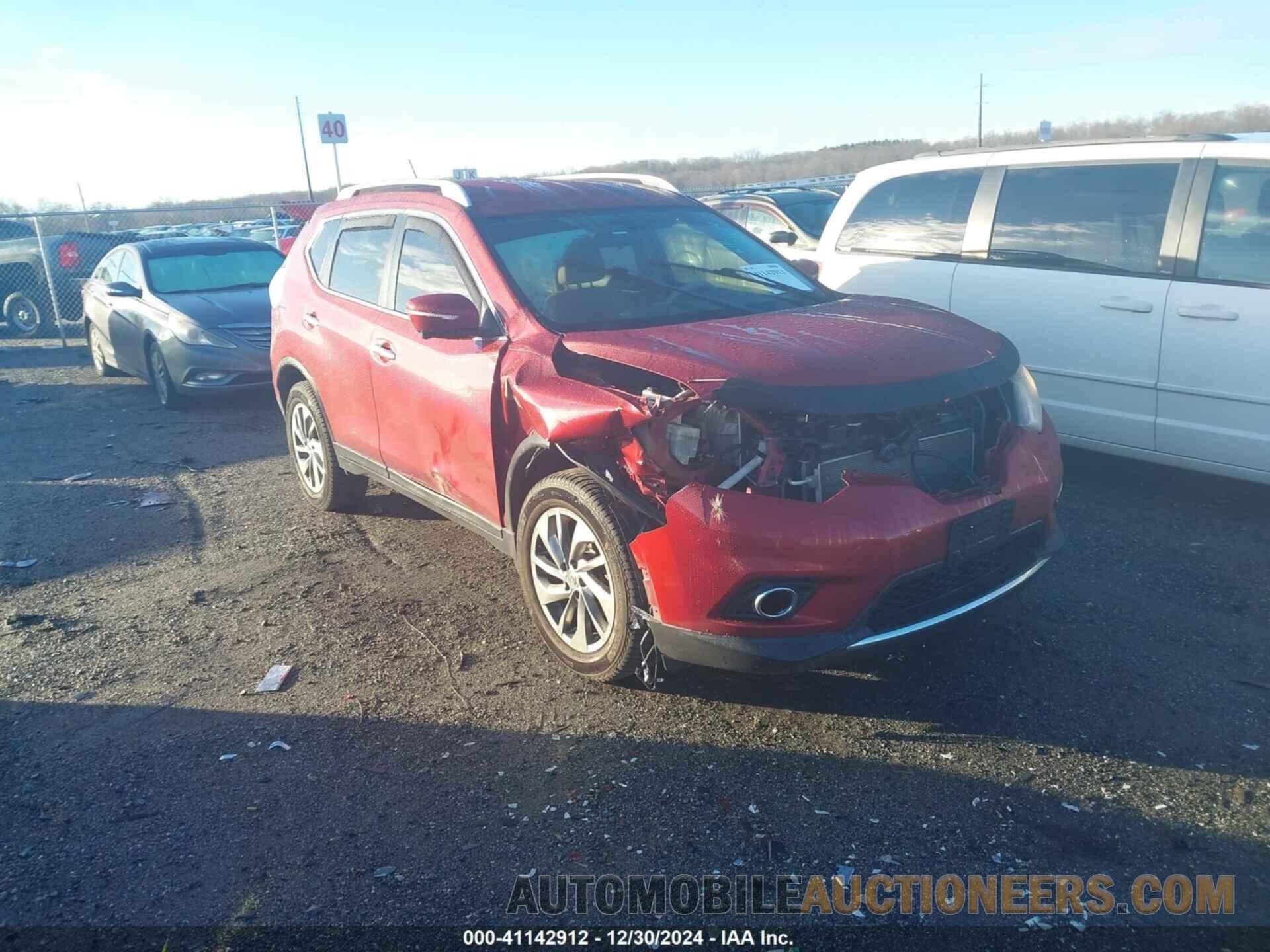 5N1AT2MV9FC882852 NISSAN ROGUE 2015