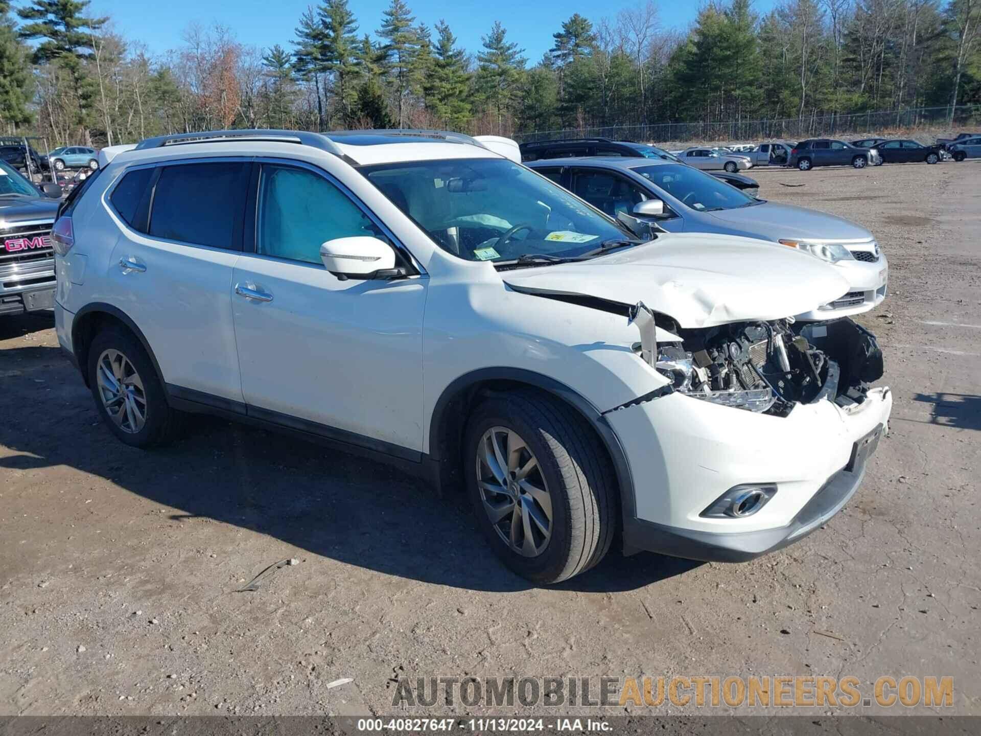 5N1AT2MV9FC910374 NISSAN ROGUE 2015