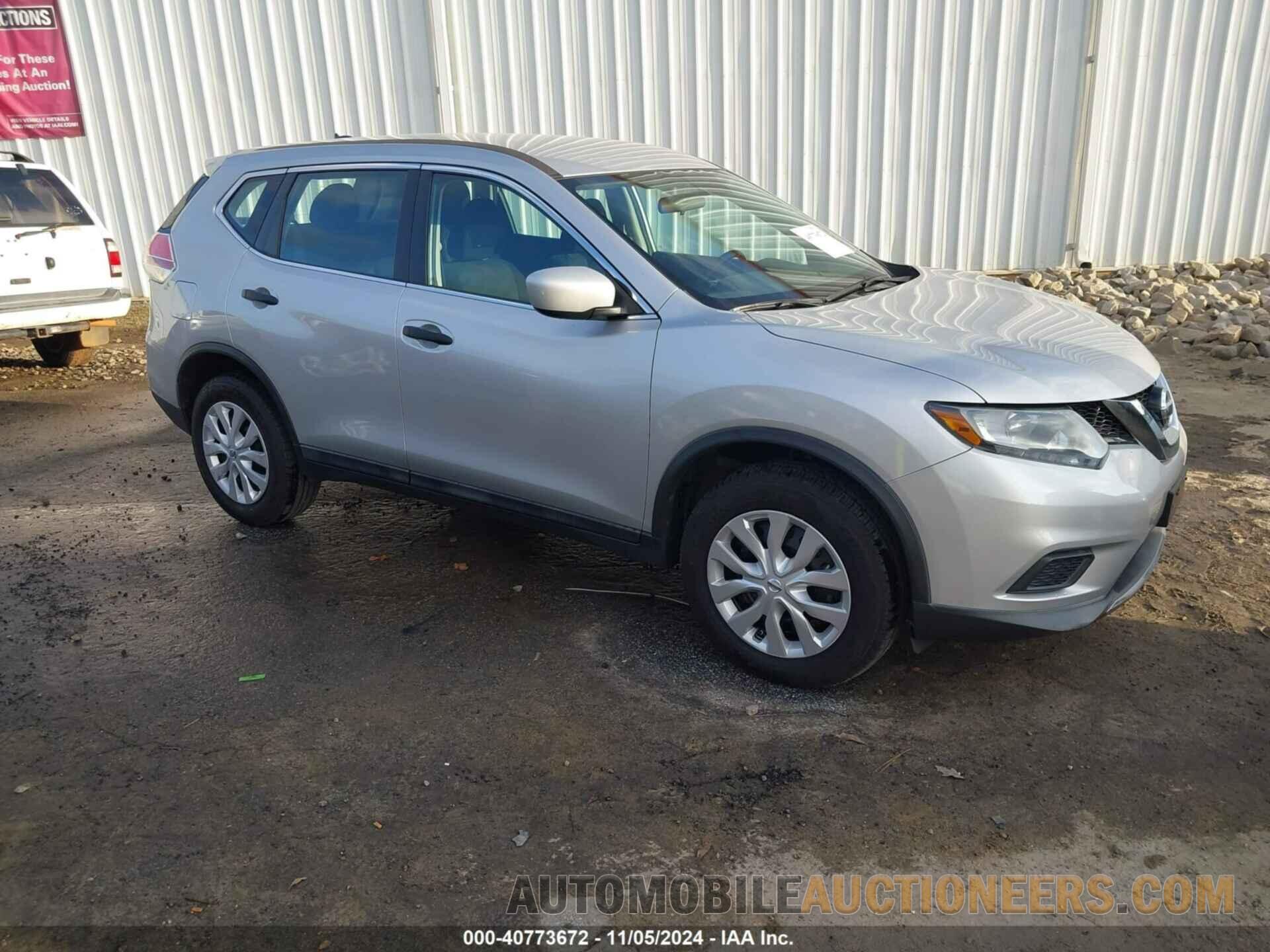 5N1AT2MV9GC735514 NISSAN ROGUE 2016