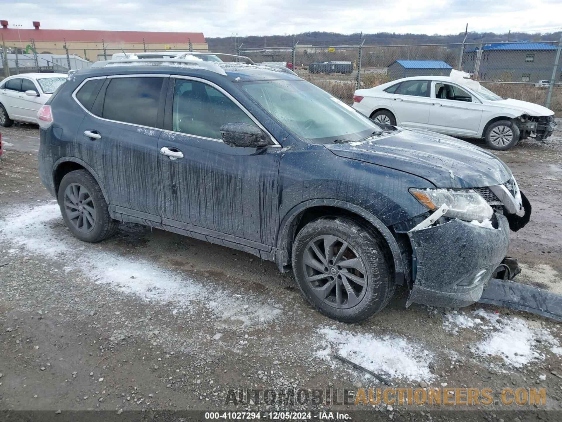 5N1AT2MV9GC770392 NISSAN ROGUE 2016