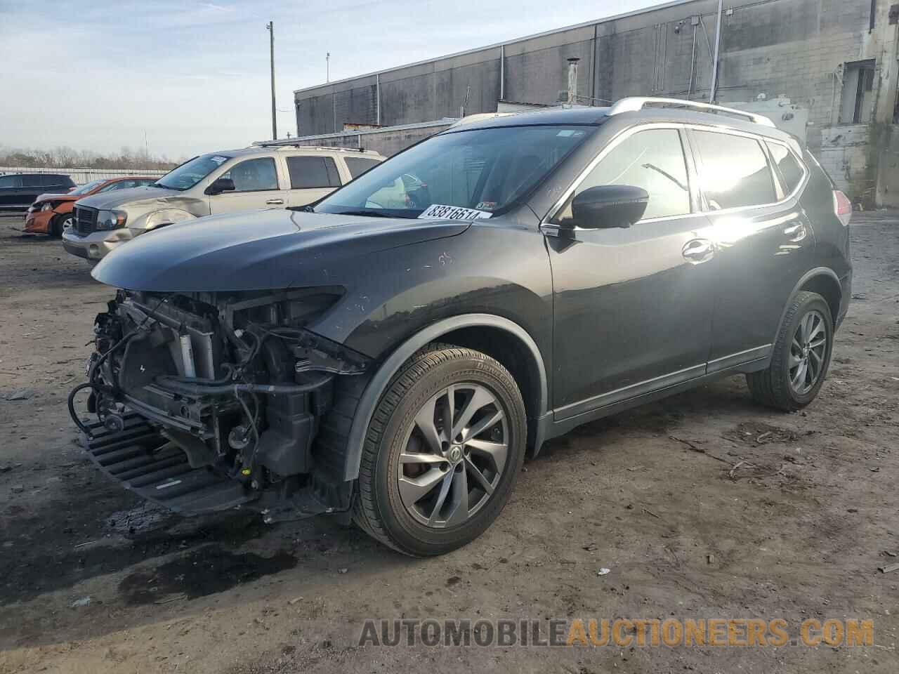 5N1AT2MV9GC791873 NISSAN ROGUE 2016