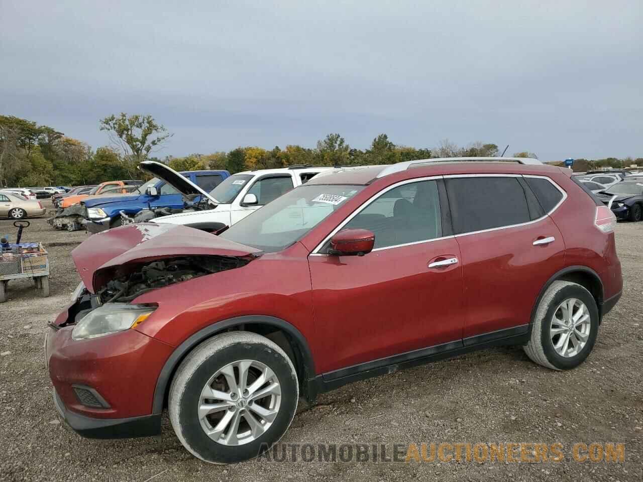 5N1AT2MV9GC816089 NISSAN ROGUE 2016