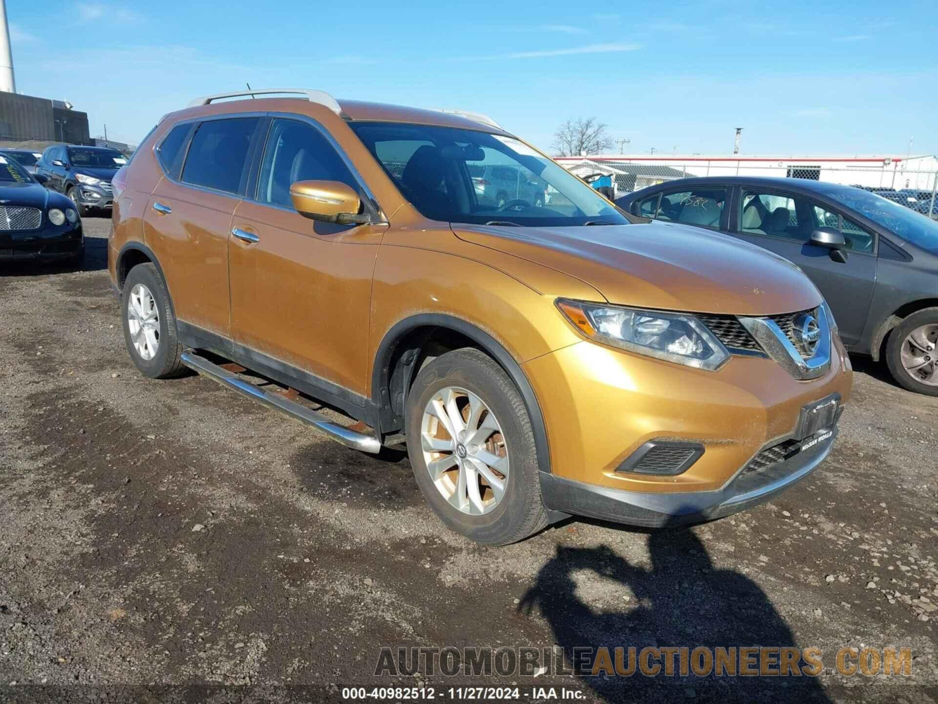 5N1AT2MVXEC775260 NISSAN ROGUE 2014