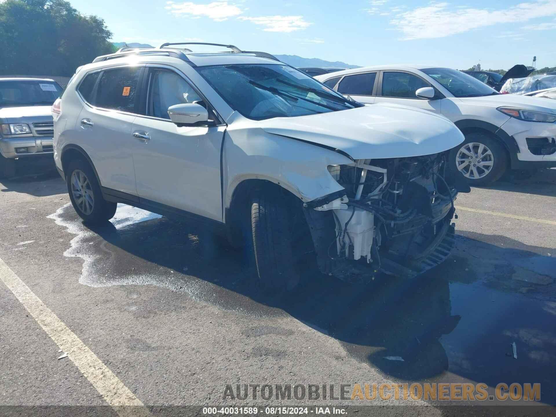 5N1AT2MVXEC821024 NISSAN ROGUE 2014