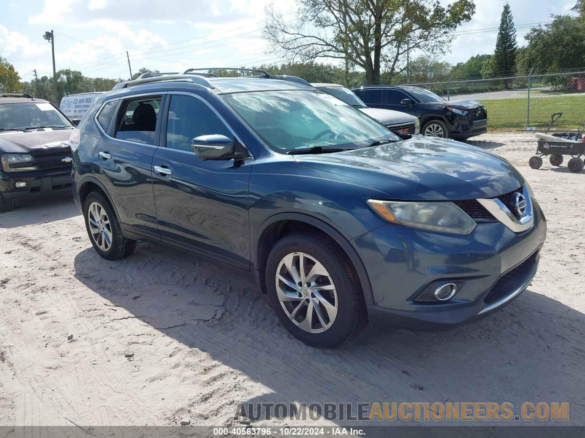 5N1AT2MVXEC861748 NISSAN ROGUE 2014