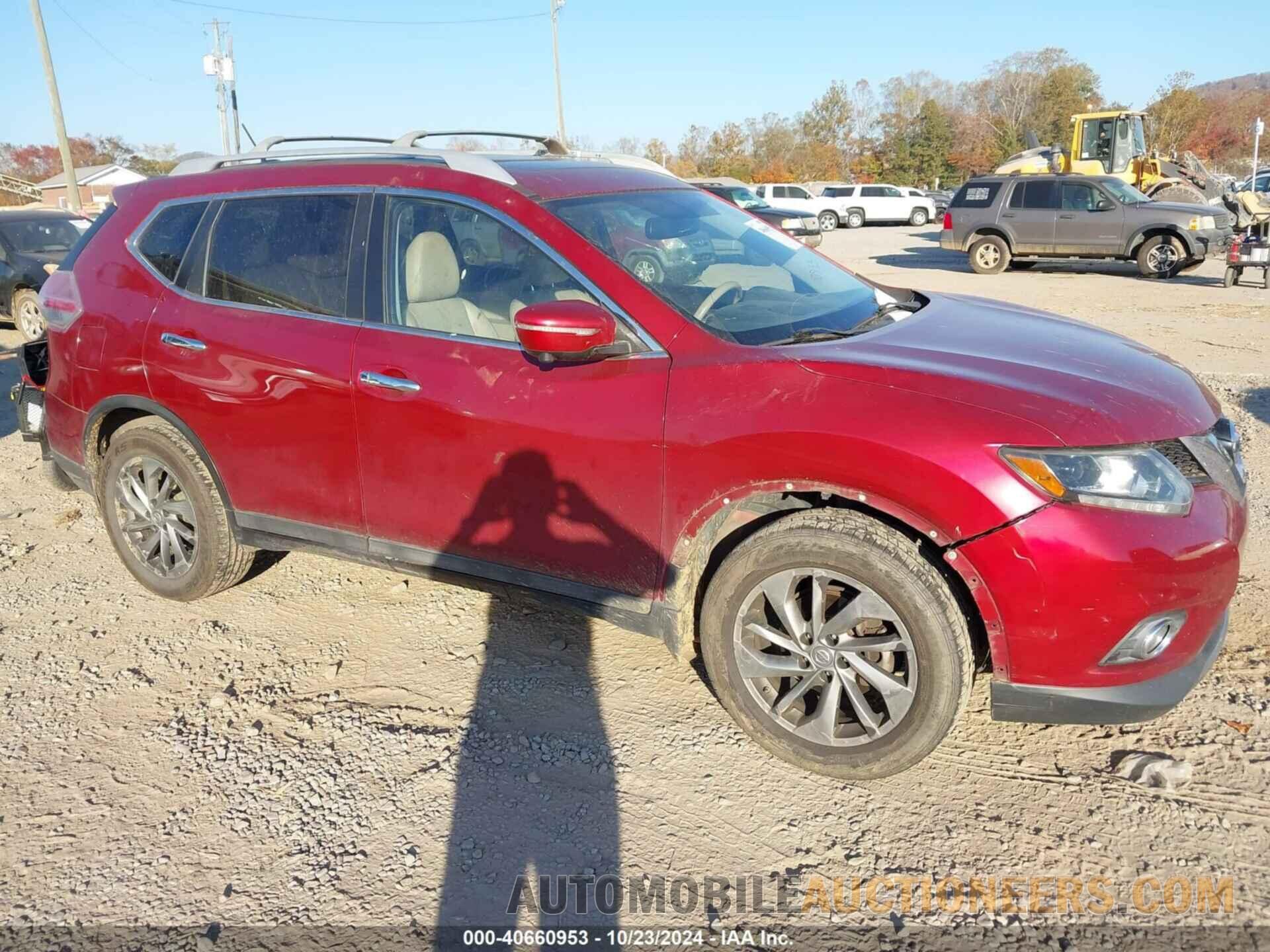 5N1AT2MVXFC774661 NISSAN ROGUE 2015