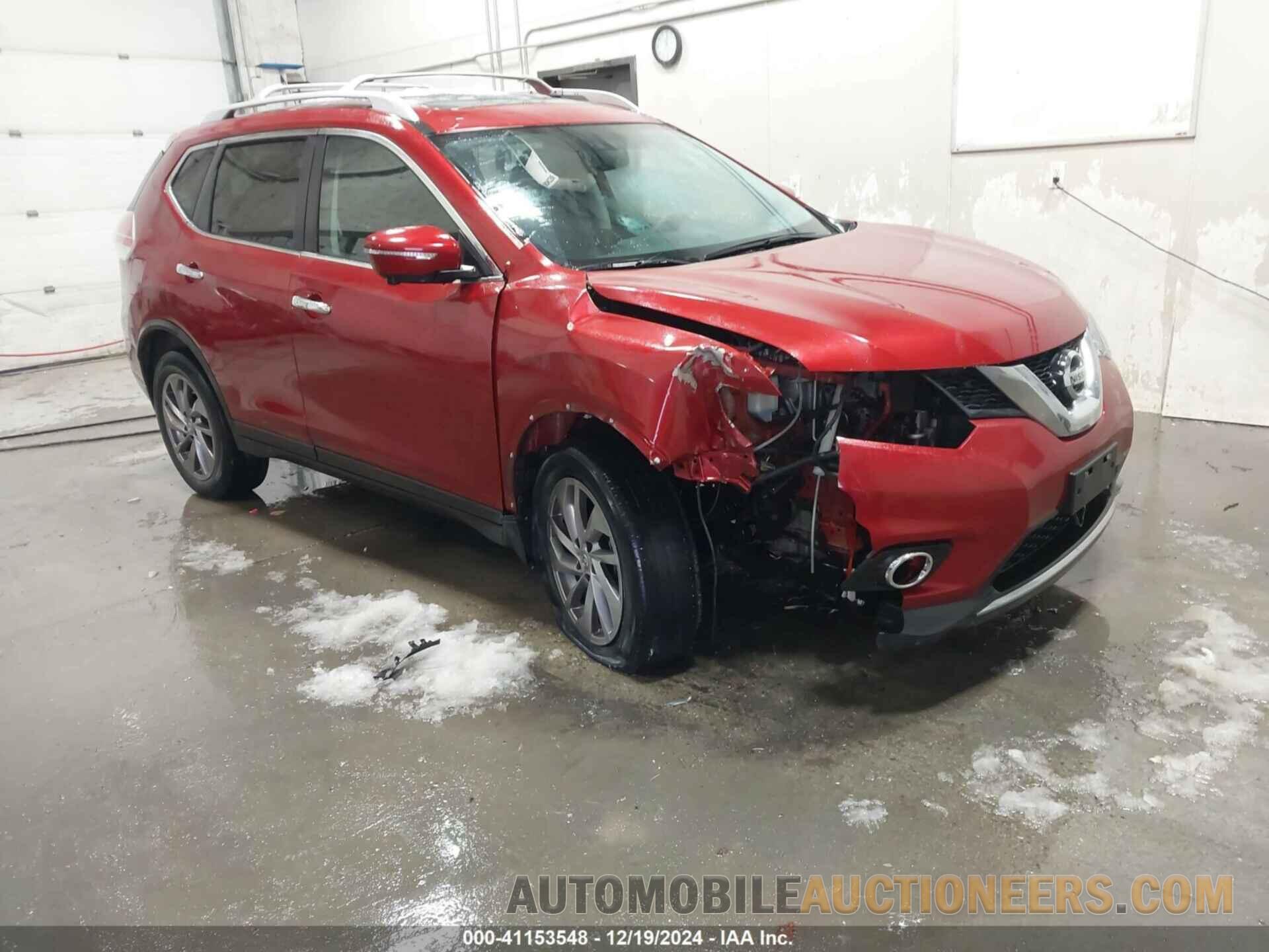 5N1AT2MVXFC837953 NISSAN ROGUE 2015