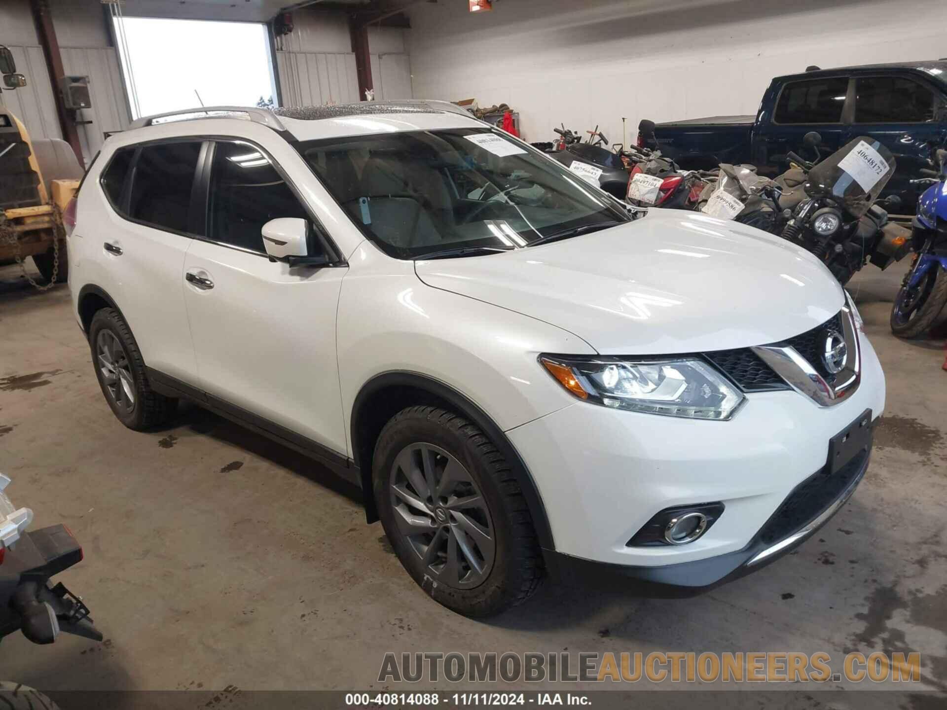 5N1AT2MVXGC749020 NISSAN ROGUE 2016