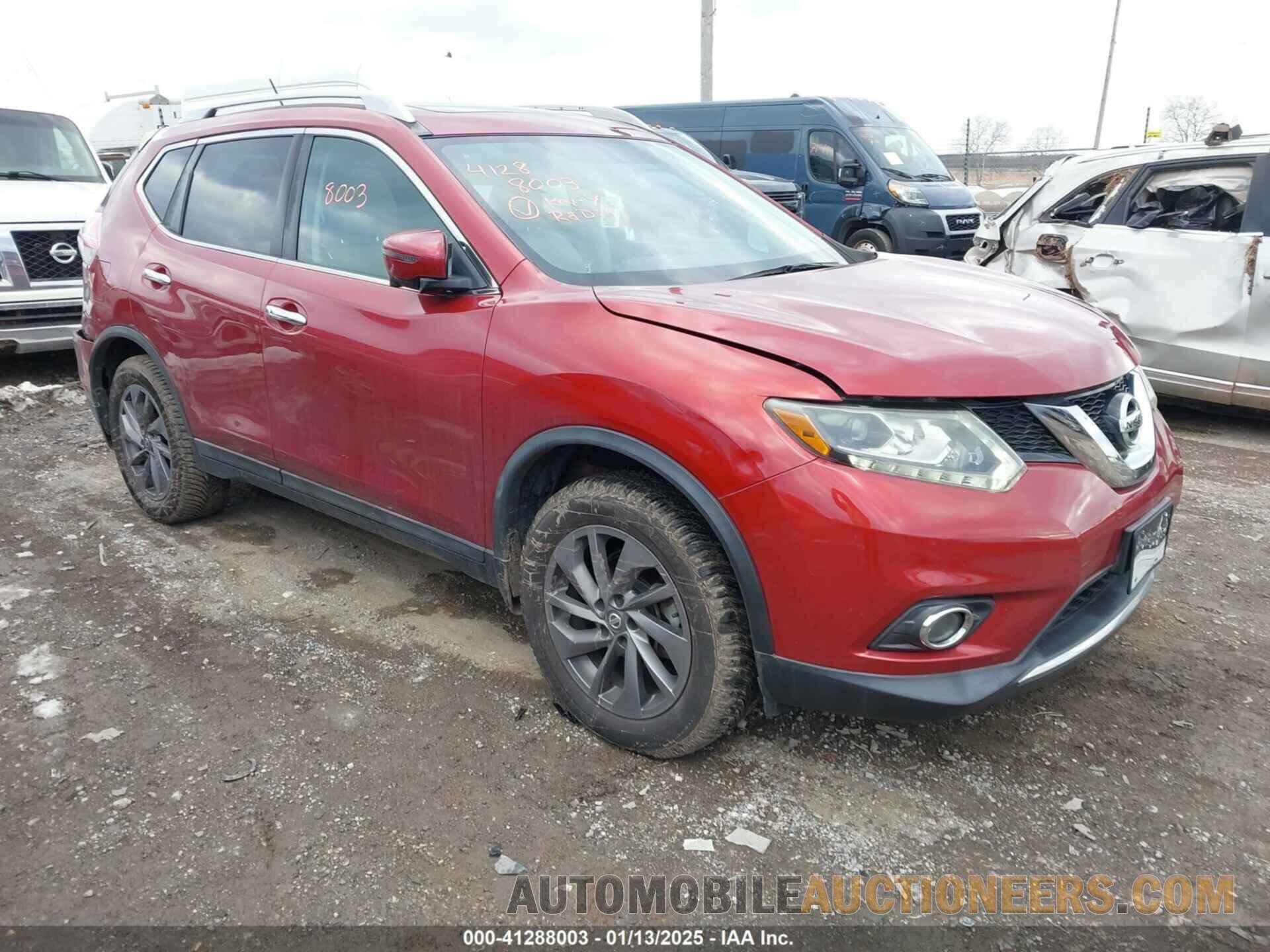 5N1AT2MVXGC844404 NISSAN ROGUE 2016