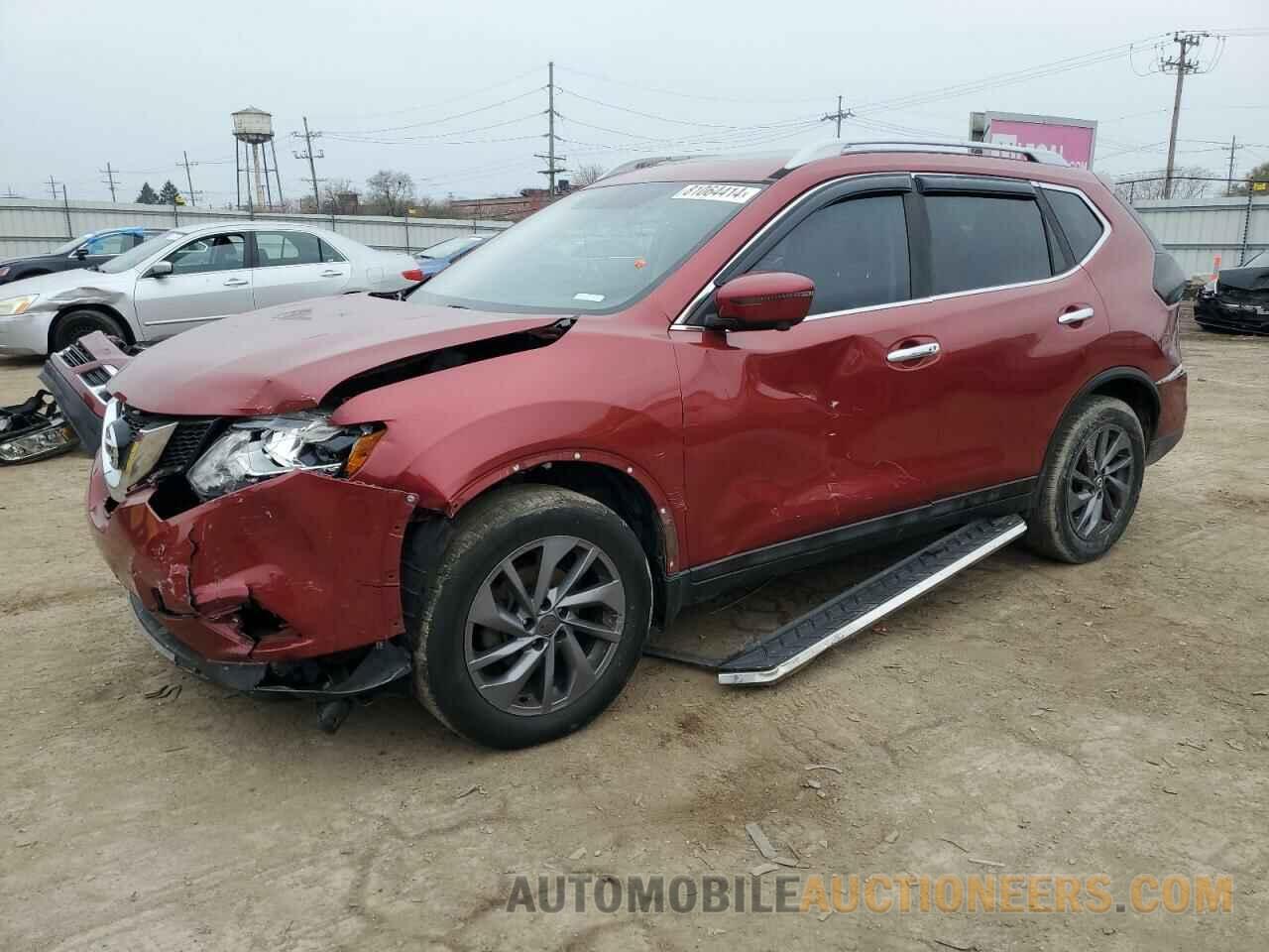 5N1AT2MVXGC852776 NISSAN ROGUE 2016