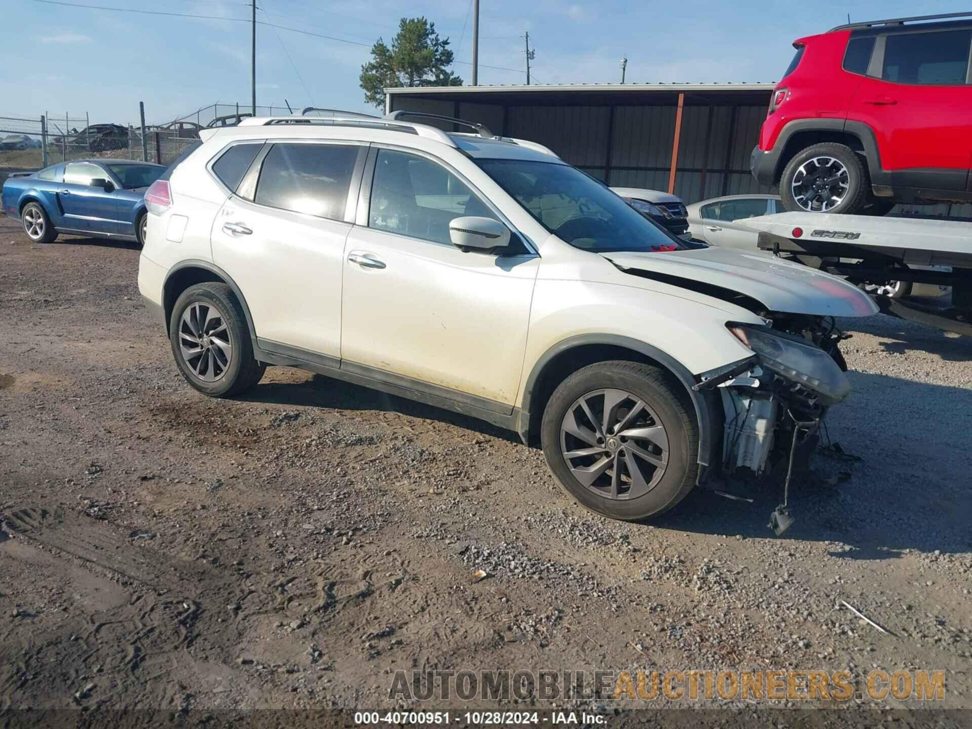 5N1AT2MVXGC879637 NISSAN ROGUE 2016