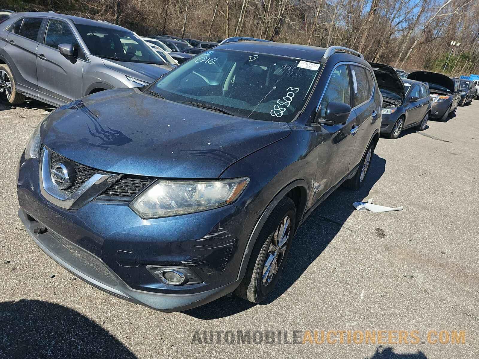 5N1AT2MVXGC885003 Nissan Rogue 2016