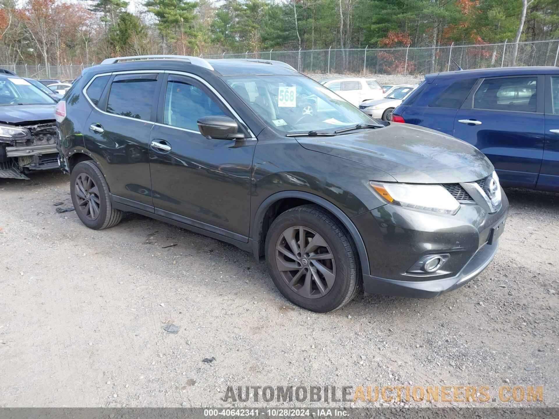 5N1AT2MVXGC911549 NISSAN ROGUE 2016