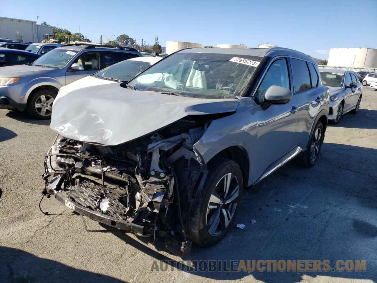 5N1AT3CB2MC754074 NISSAN ROGUE 2021