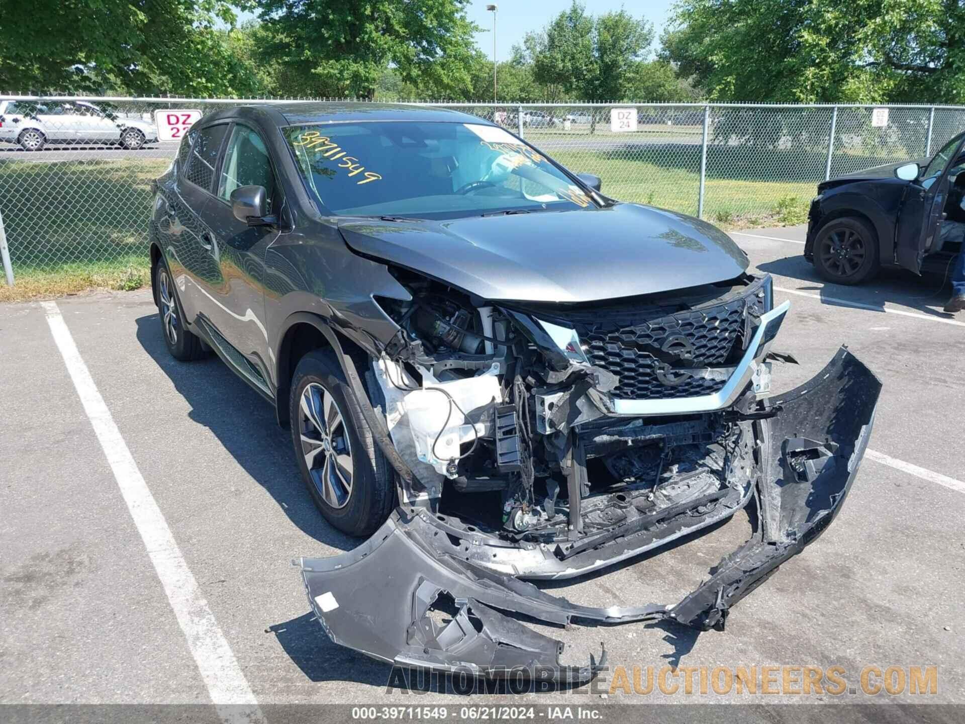 5N1AZ2AS7MC125924 NISSAN MURANO 2021