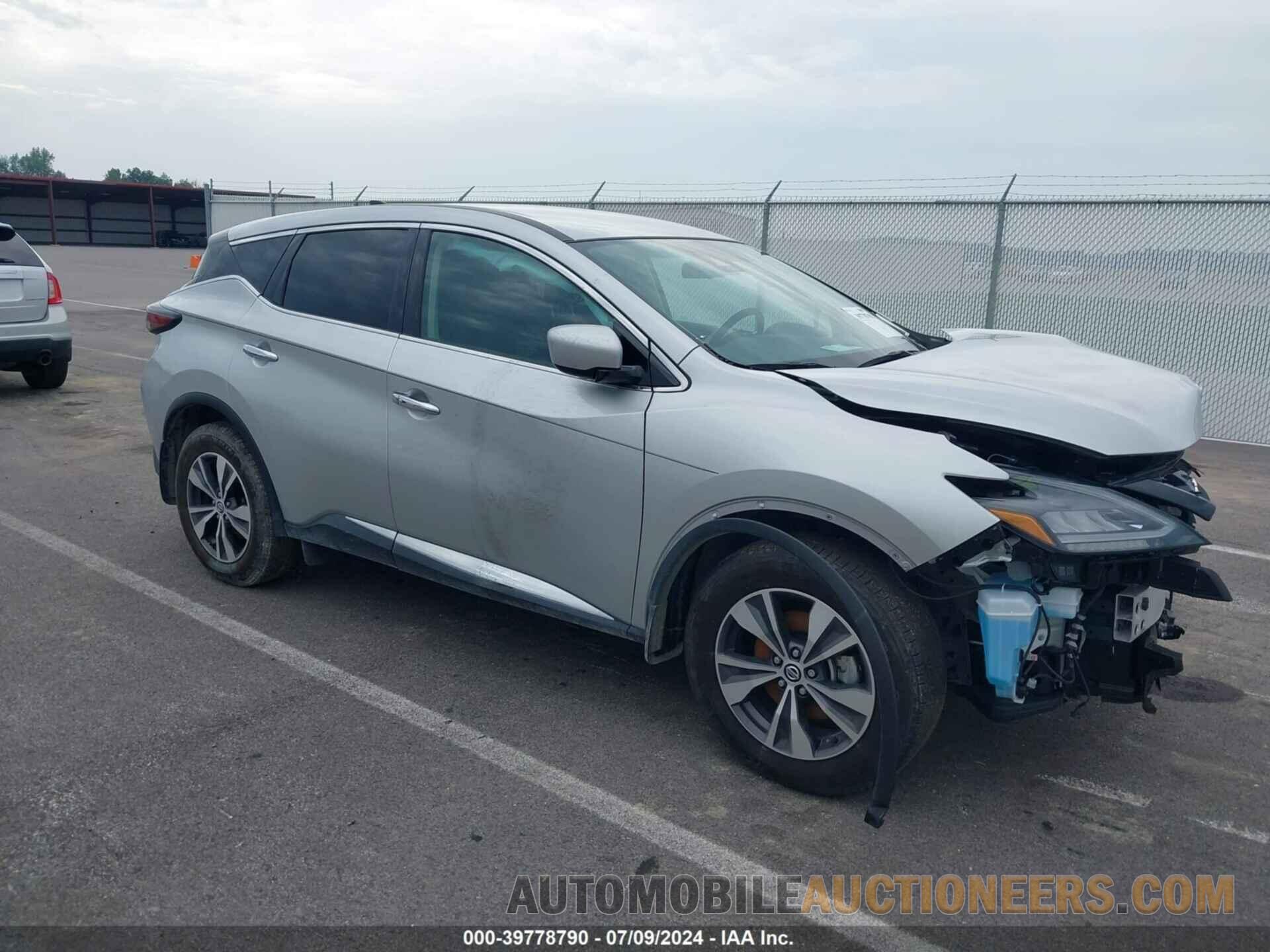 5N1AZ2AS7NC124807 NISSAN MURANO 2022