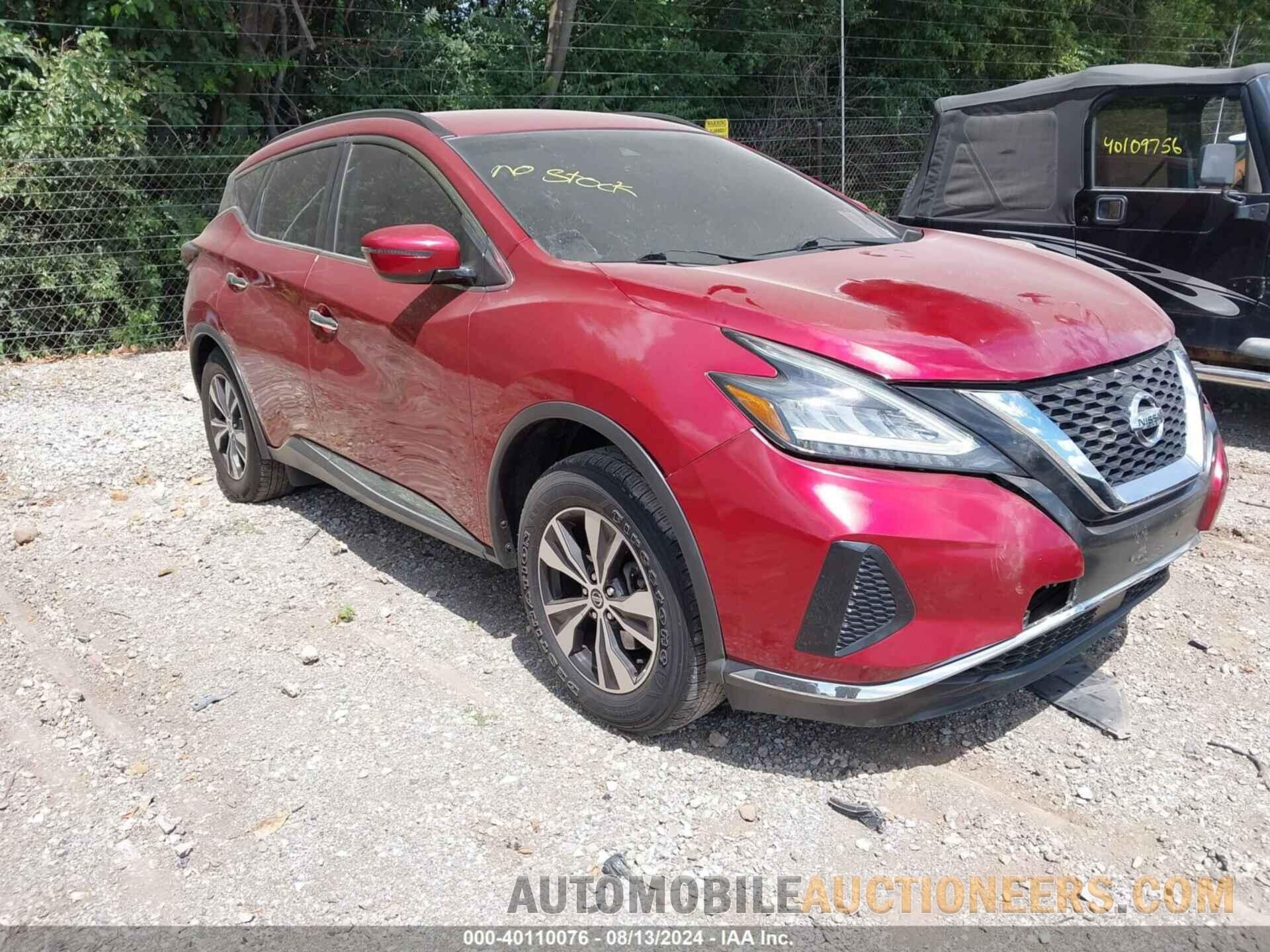 5N1AZ2BJ1LN106844 NISSAN MURANO 2020