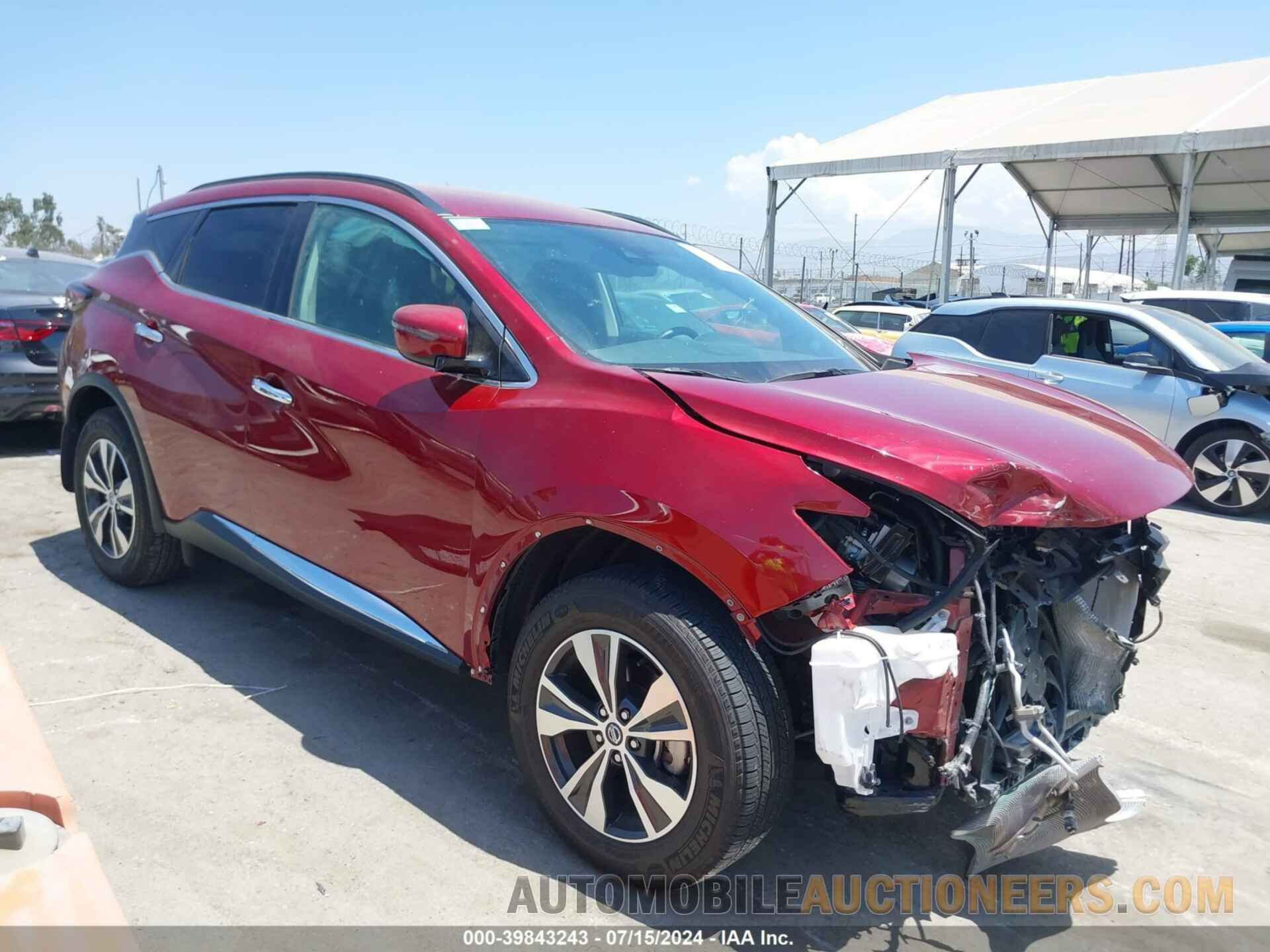 5N1AZ2BJ6NC107857 NISSAN MURANO 2022