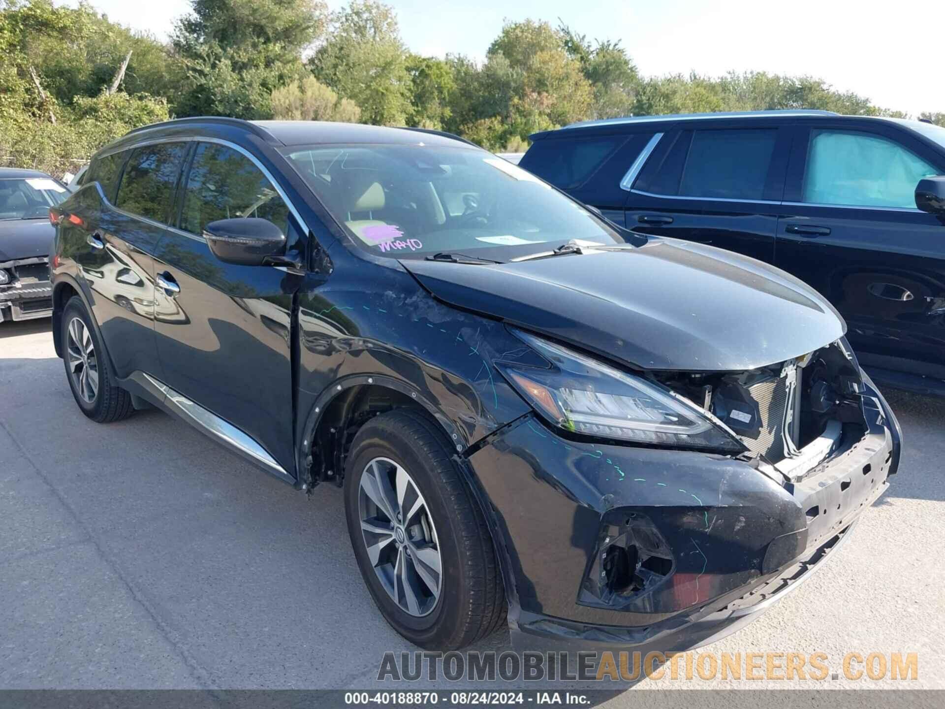 5N1AZ2BJ8NC129276 NISSAN MURANO 2022