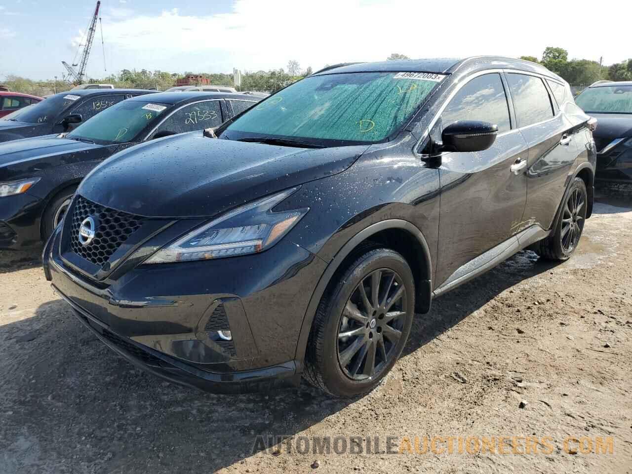 5N1AZ2BJ9NC126497 NISSAN MURANO 2022