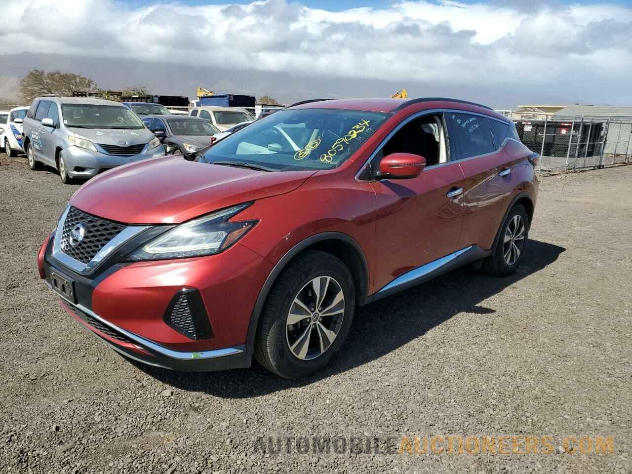 5N1AZ2BJXLN131614 NISSAN MURANO 2020