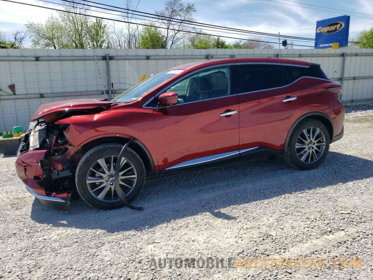 5N1AZ2BJXMC133537 NISSAN MURANO 2021