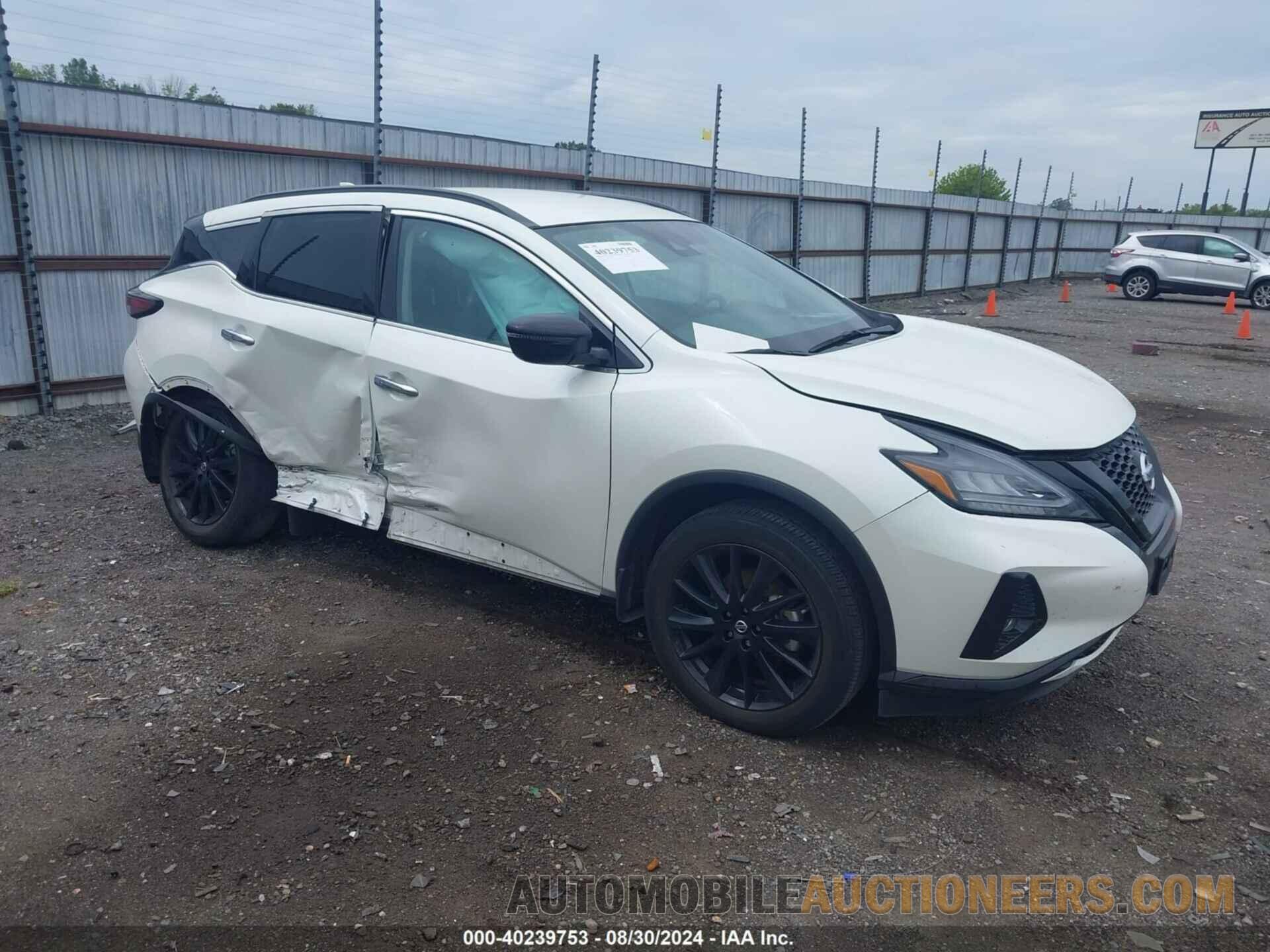 5N1AZ2BJXNC123351 NISSAN MURANO 2022