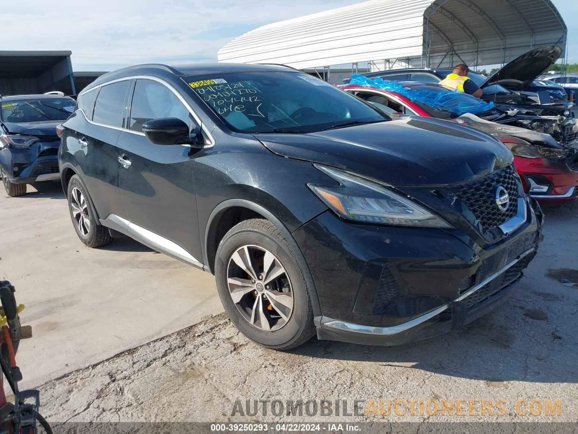 5N1AZ2BS3LN104442 NISSAN MURANO 2020