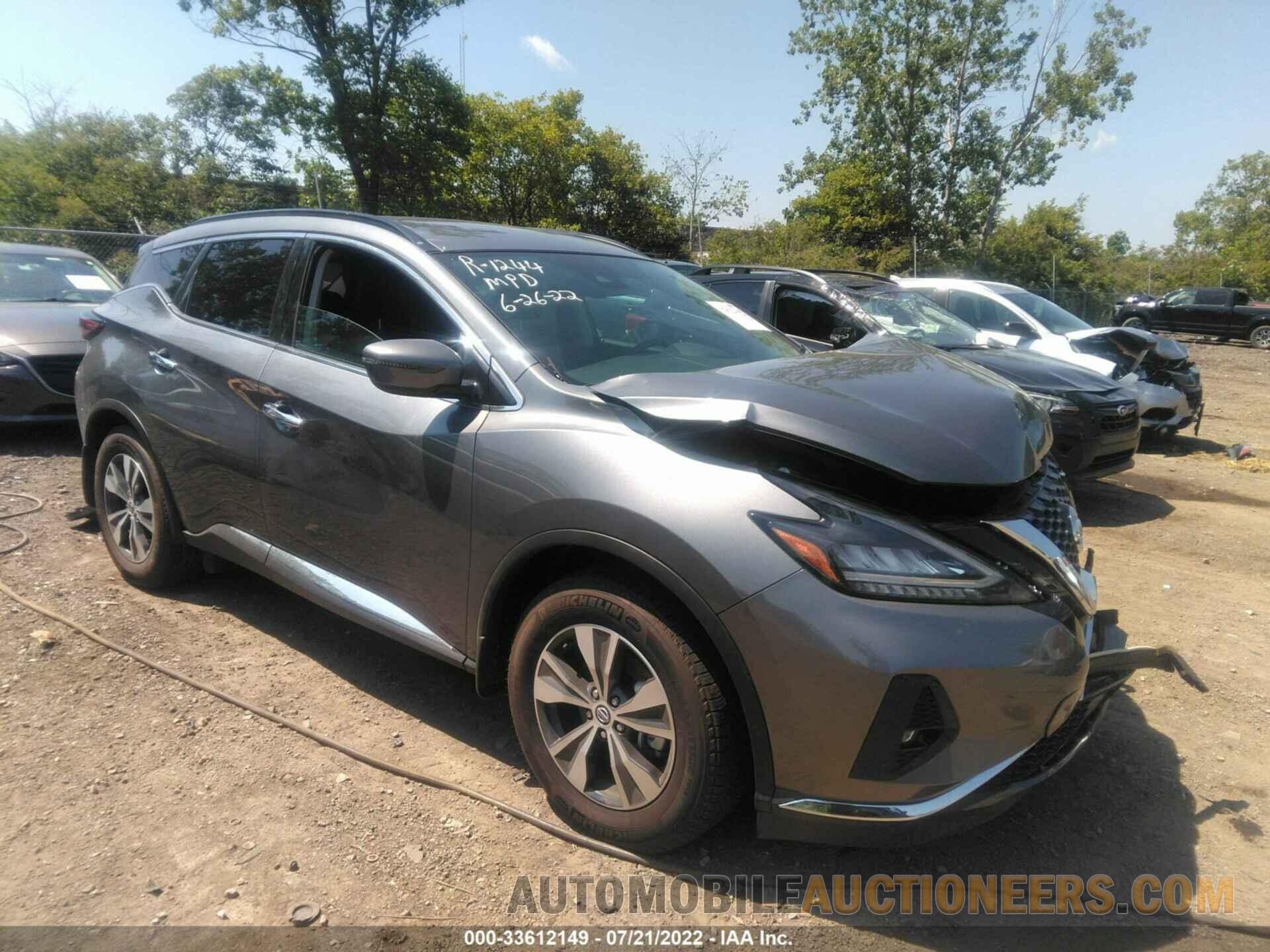 5N1AZ2BS4NC123628 NISSAN MURANO 2022