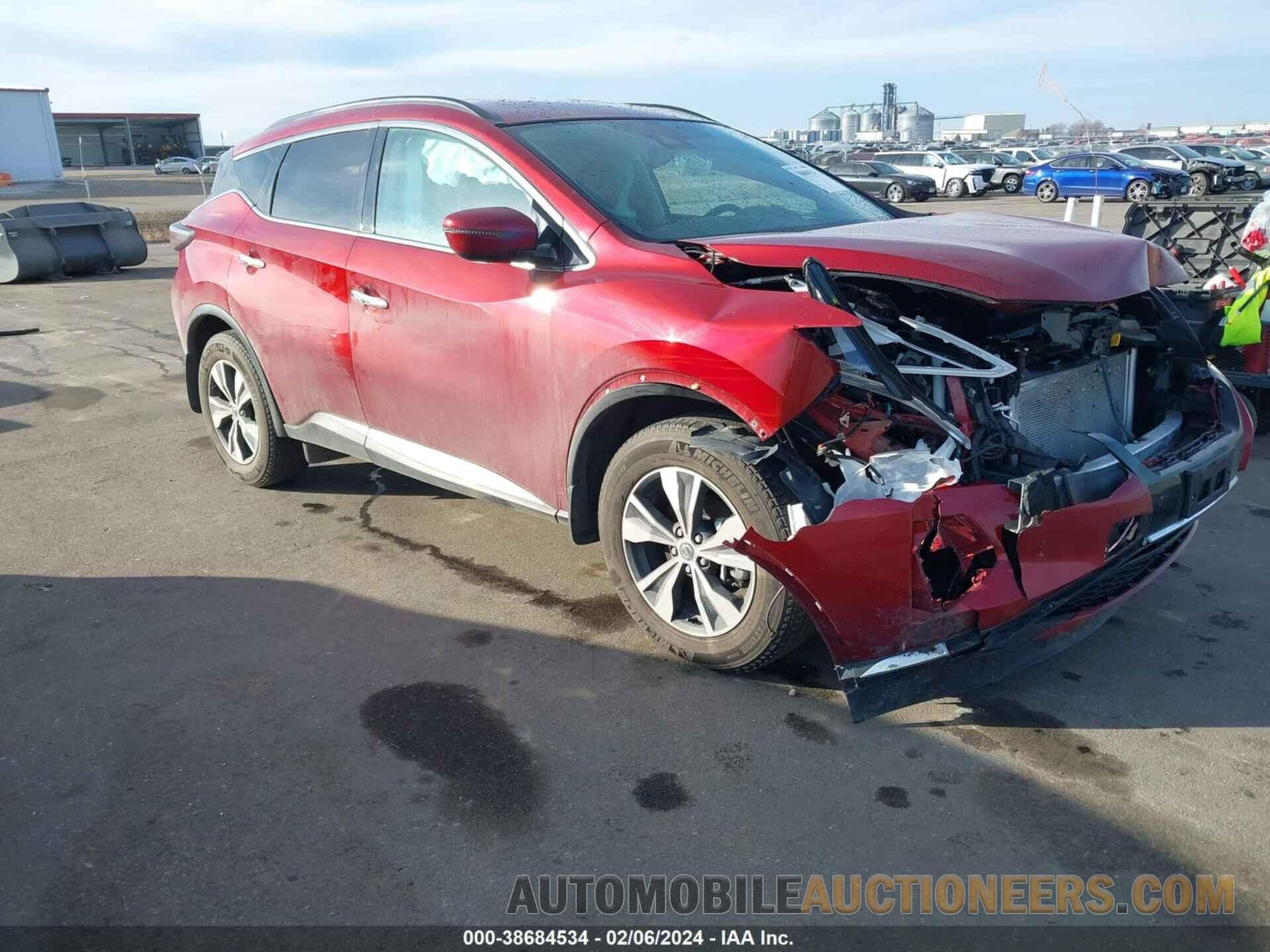 5N1AZ2BS5NC126490 NISSAN MURANO 2022